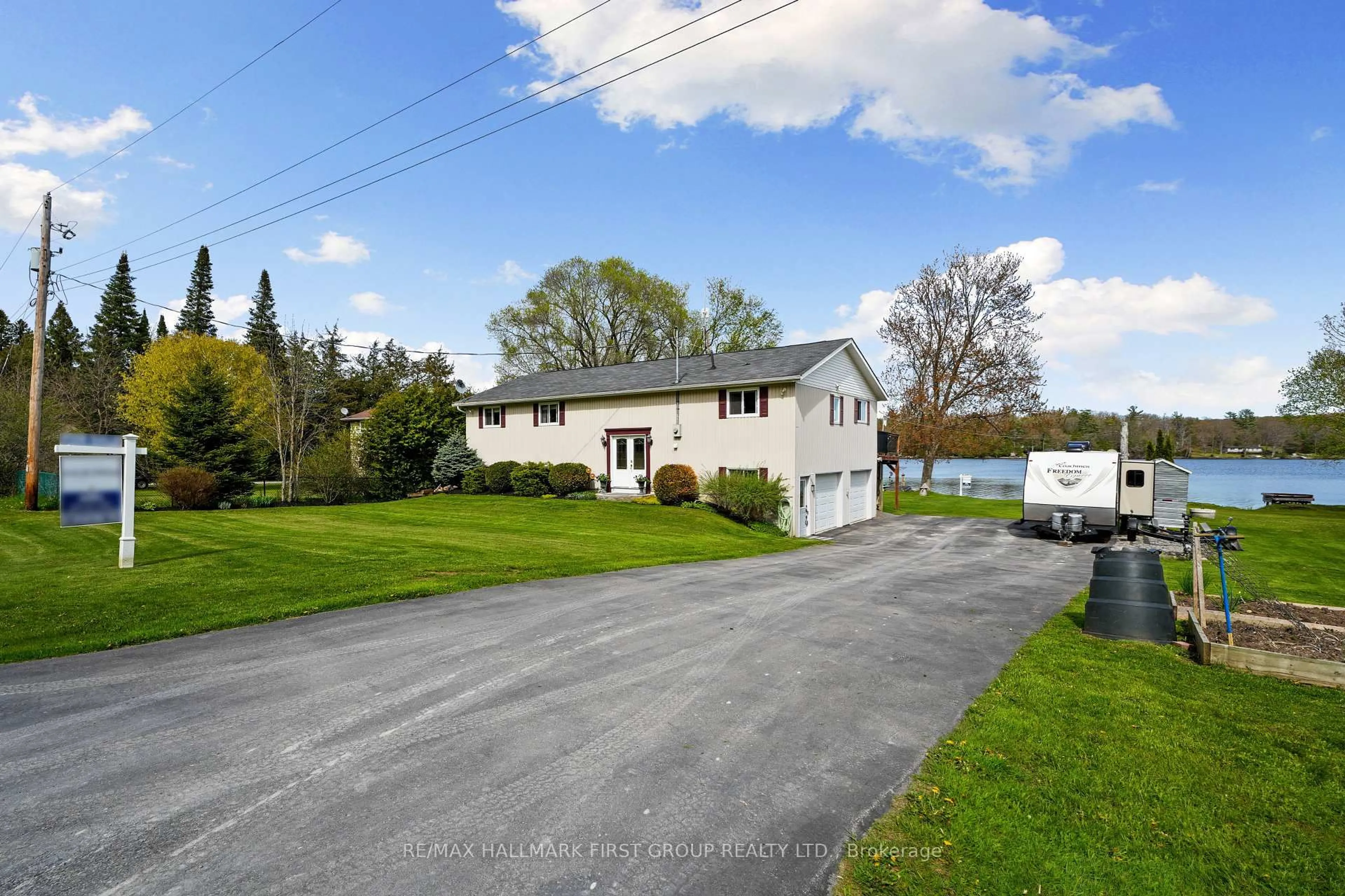 A pic from outside/outdoor area/front of a property/back of a property/a pic from drone, water/lake/river/ocean view for 190 Ingham Rd #8, Alnwick/Haldimand Ontario K0K 2X0