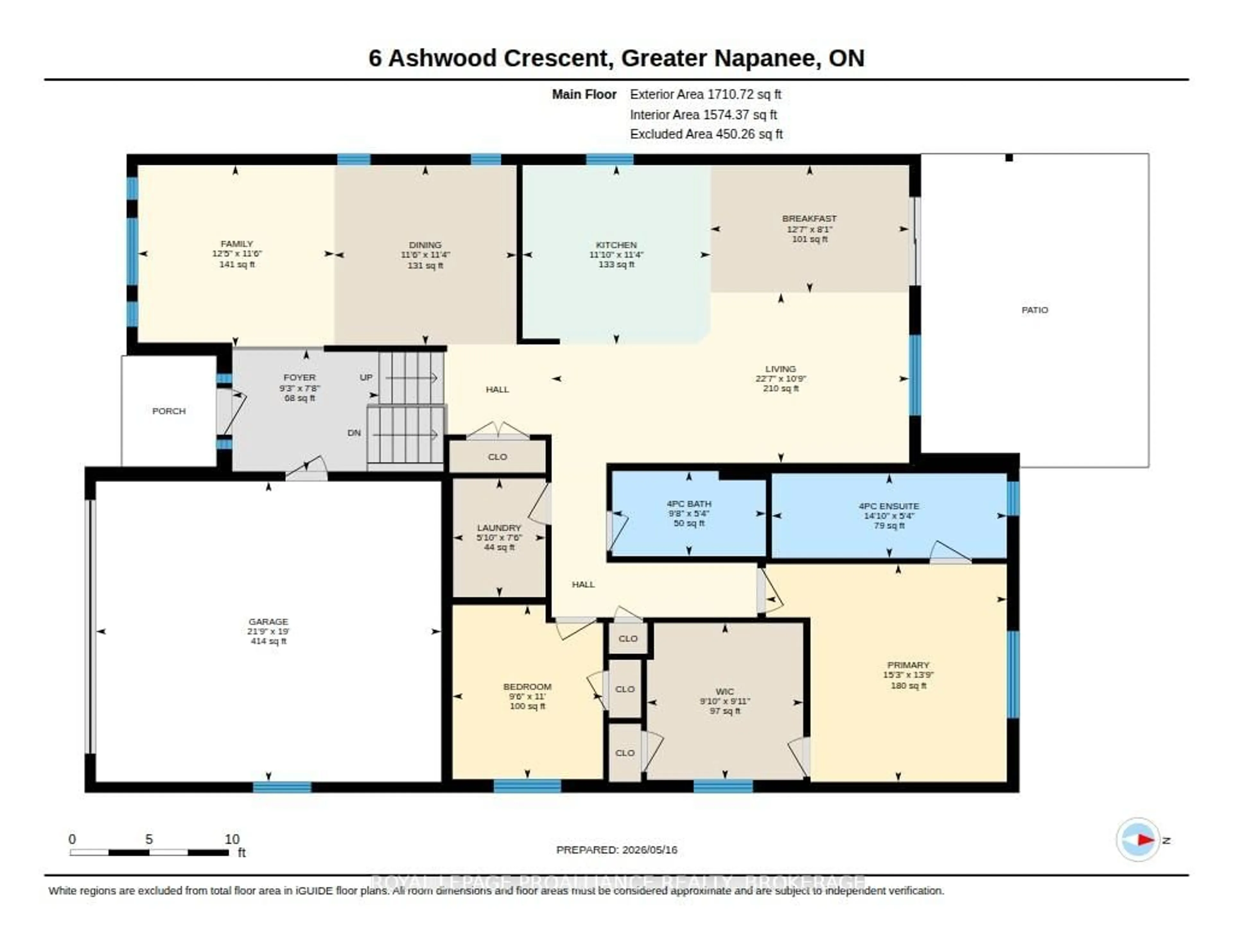 Floor plan for 6 Ashwood Cres, Plantagenet Ontario K7R 3L2