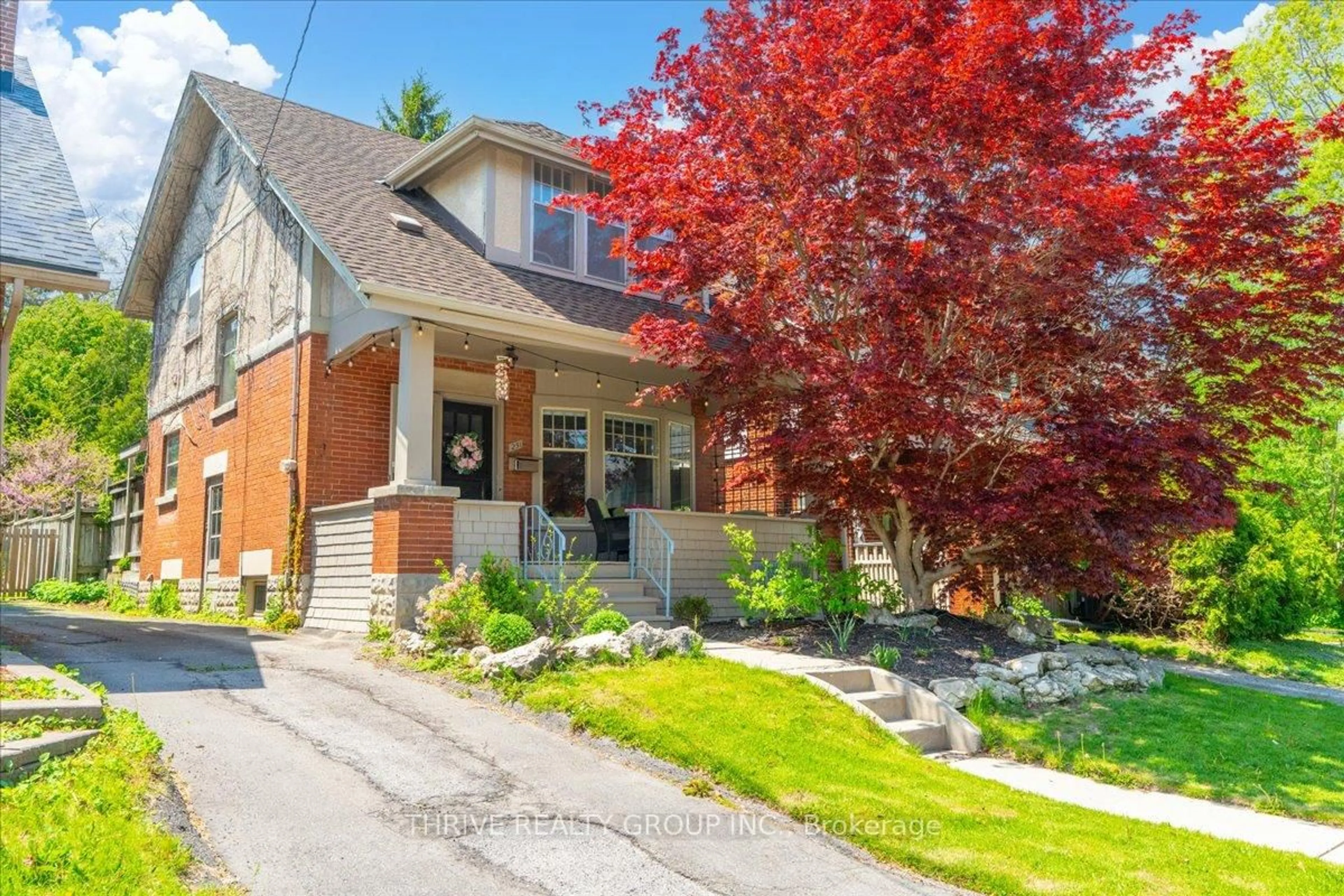 Home with brick exterior material, street for 251 Ridout St, London South Ontario N6C 3Y5
