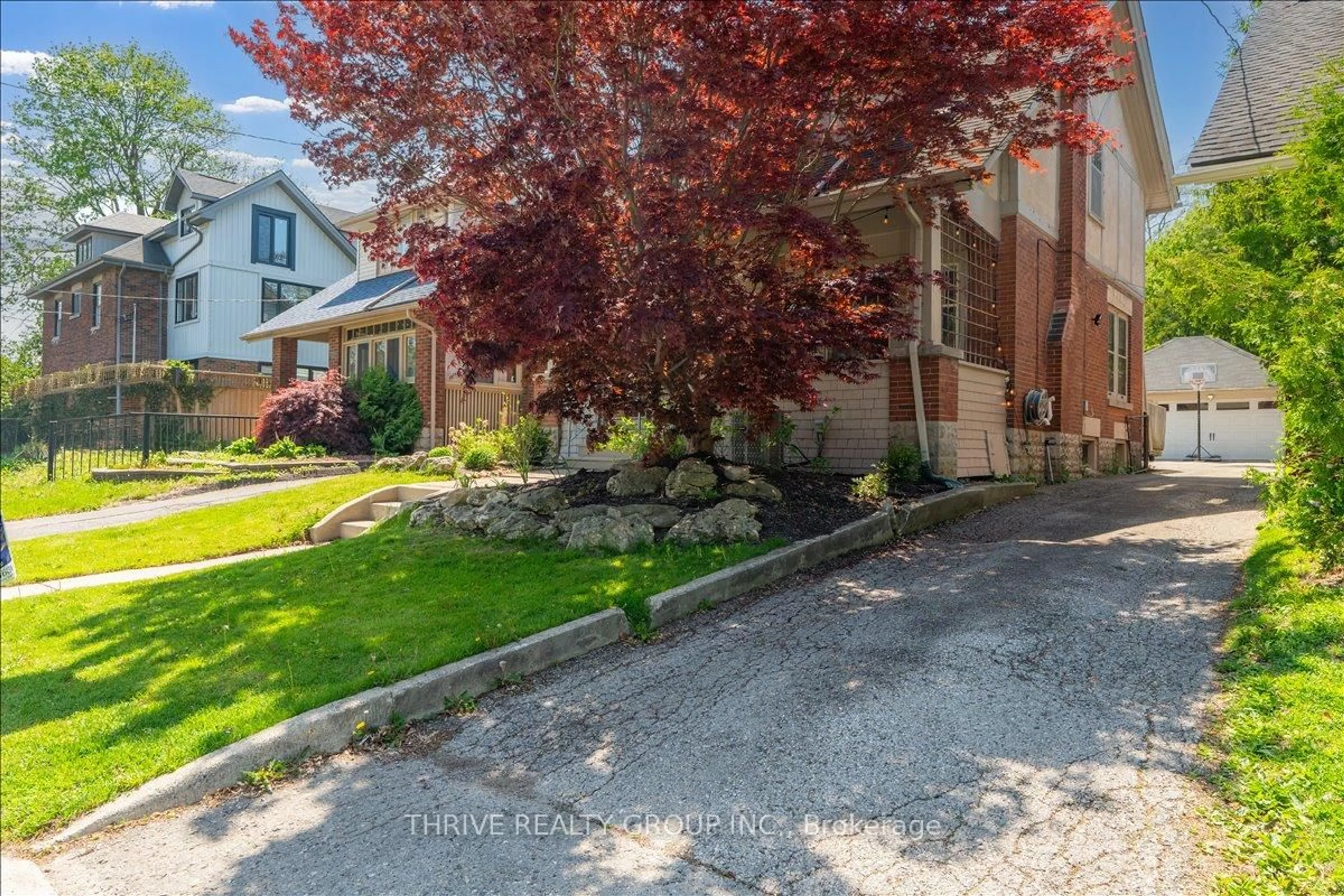 A pic from outside/outdoor area/front of a property/back of a property/a pic from drone, street for 251 Ridout St, London South Ontario N6C 3Y5