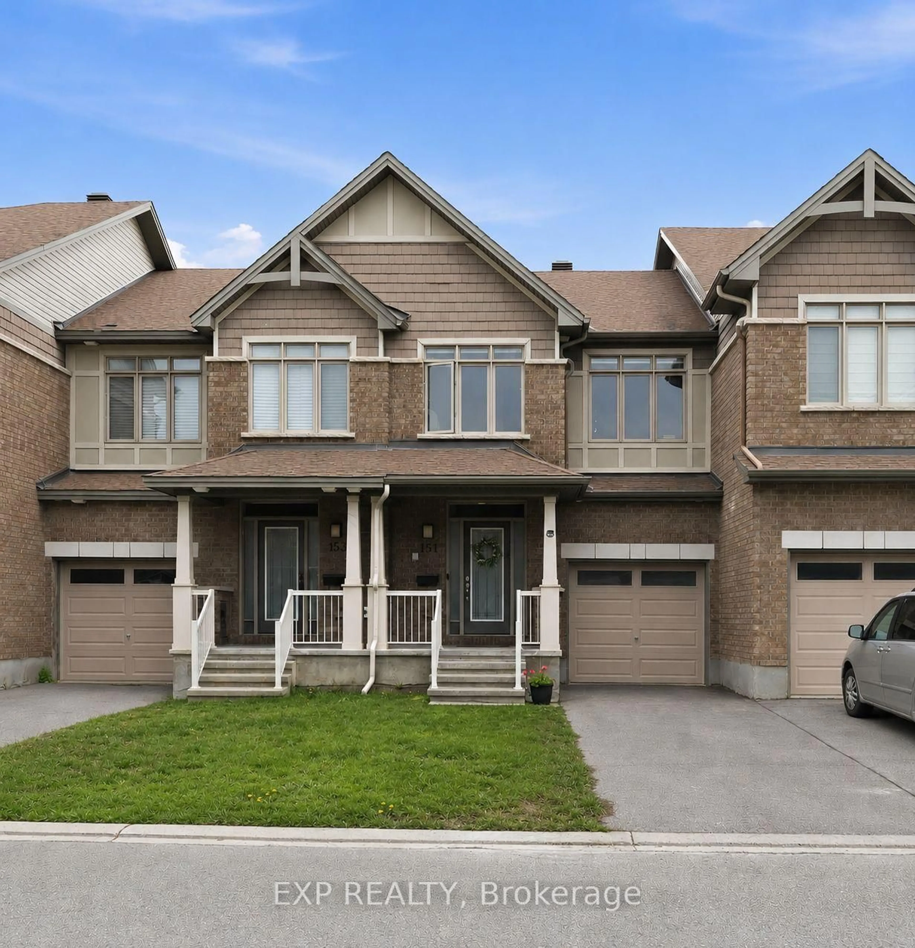 Home with brick exterior material, street for 151 Hawkshaw Cres, Ottawa Ontario K2J 5P8