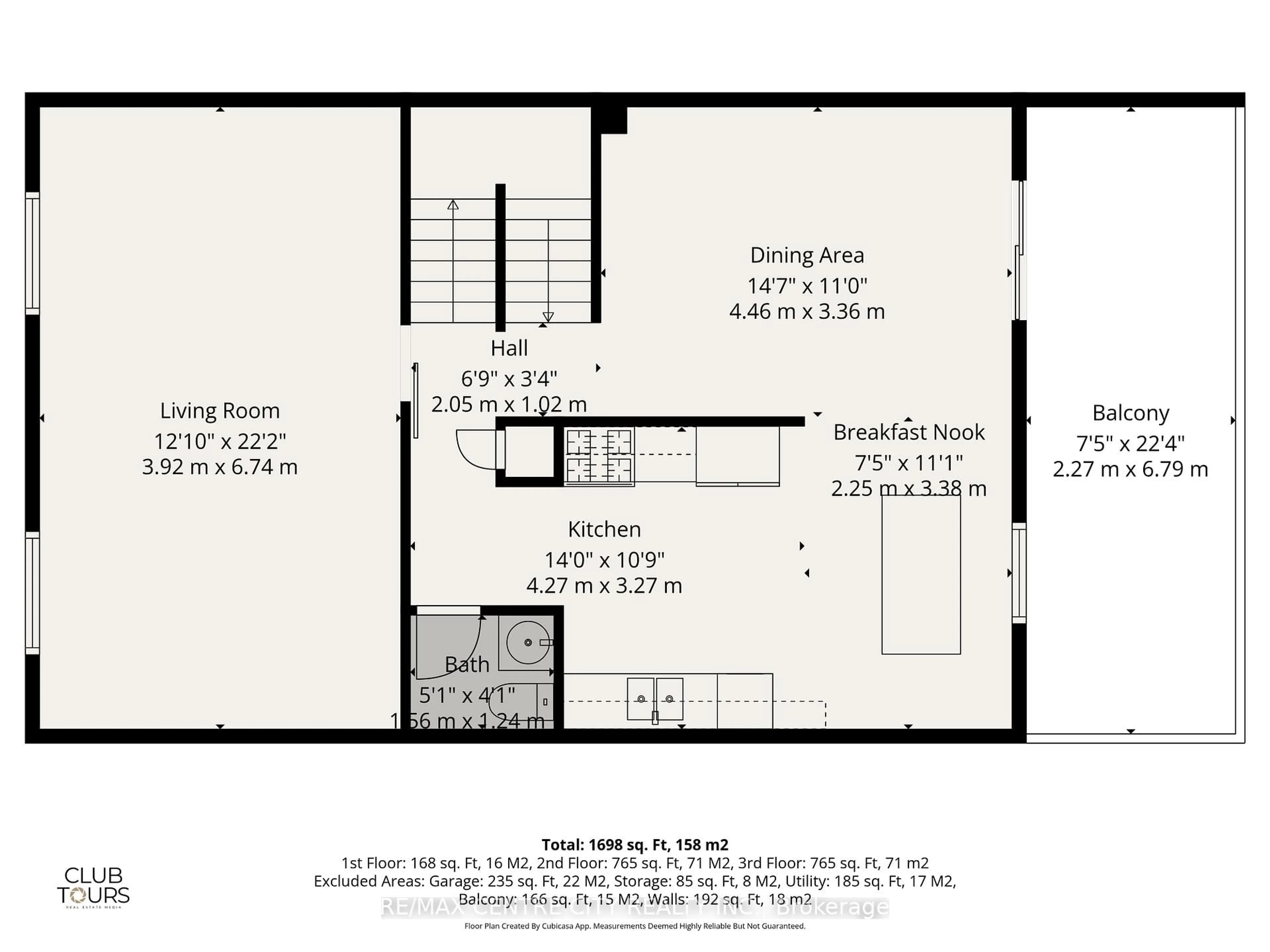 Floor plan for 461 Everglade Cres, London North Ontario N6H 4M8