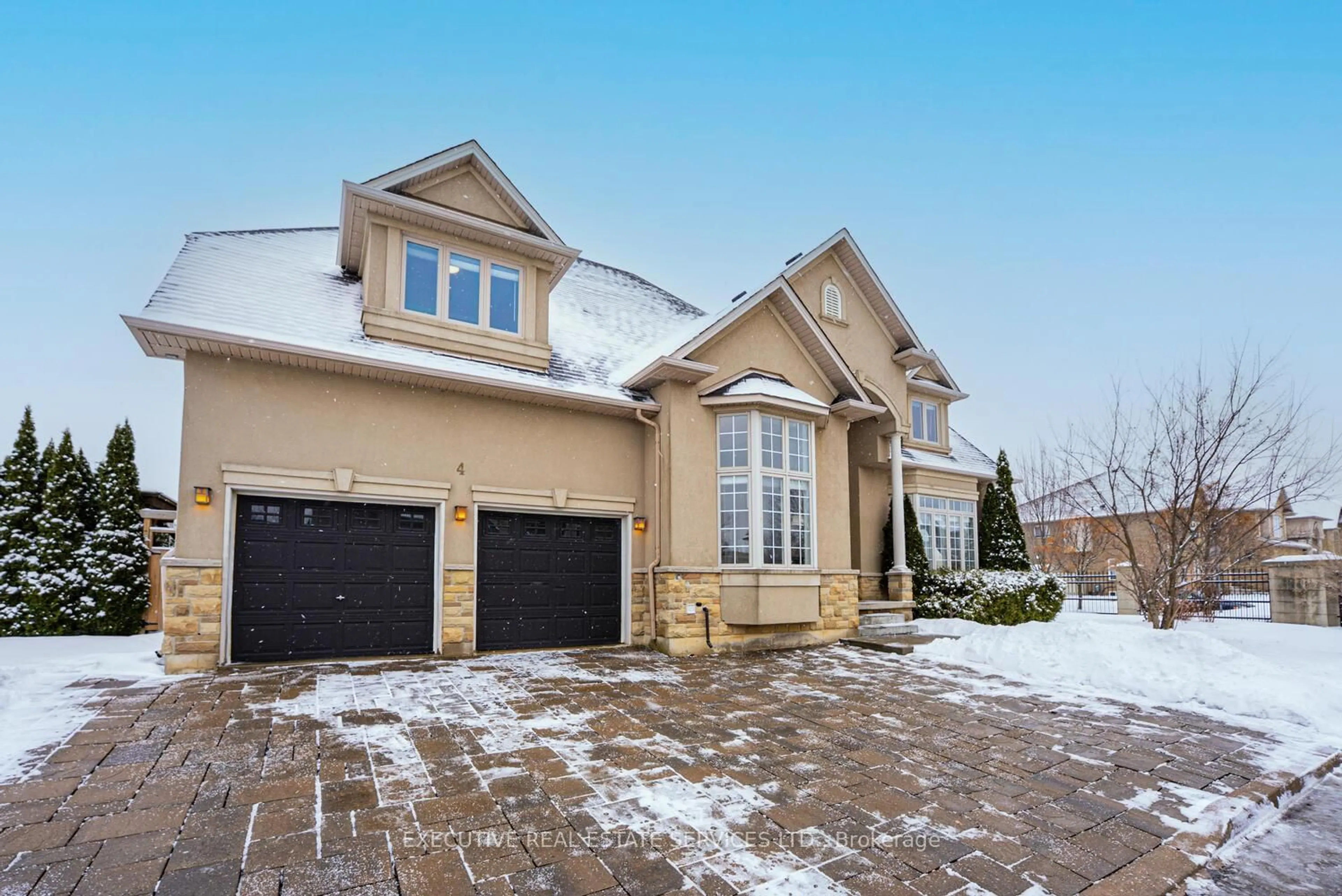 Home with brick exterior material, street for 4 Berkshire Pl, Hamilton Ontario L9K 0A9