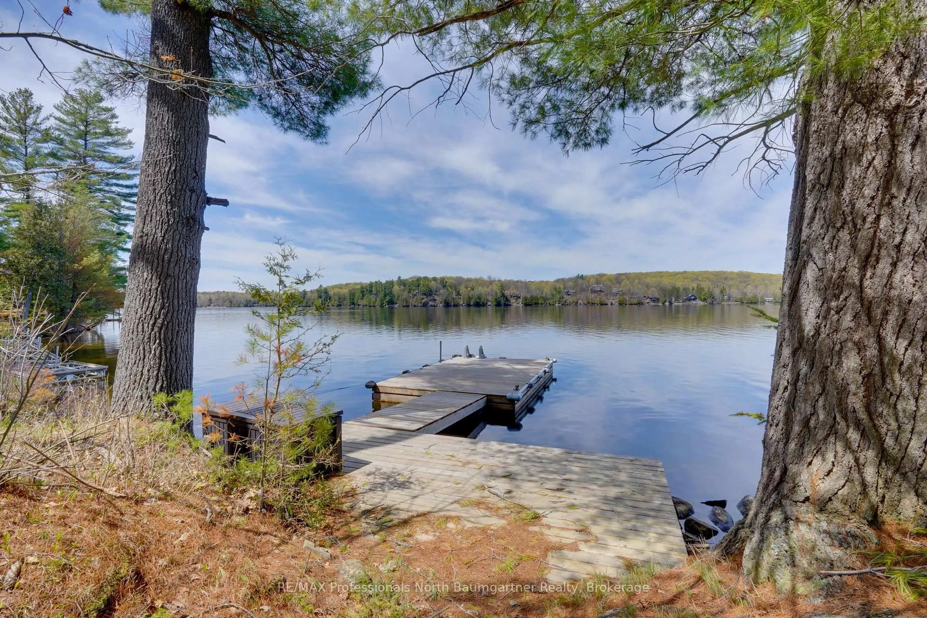 Patio, water/lake/river/ocean view for 1506 Kashagawigamog Lake Rd, Minden Hills Ontario K0M 2K0