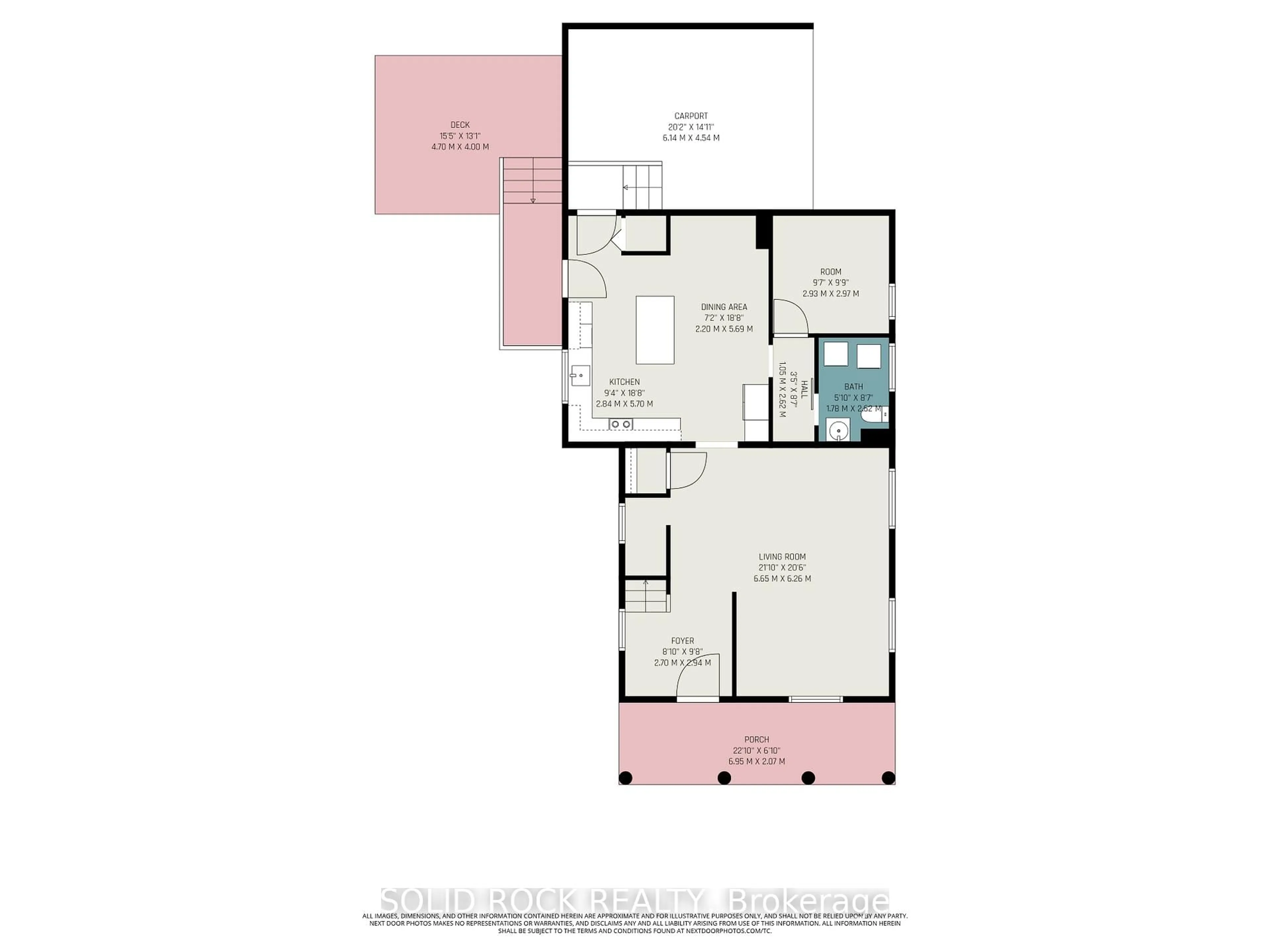 Floor plan for 312 Bridge St, Carleton Place Ontario K7C 3H8
