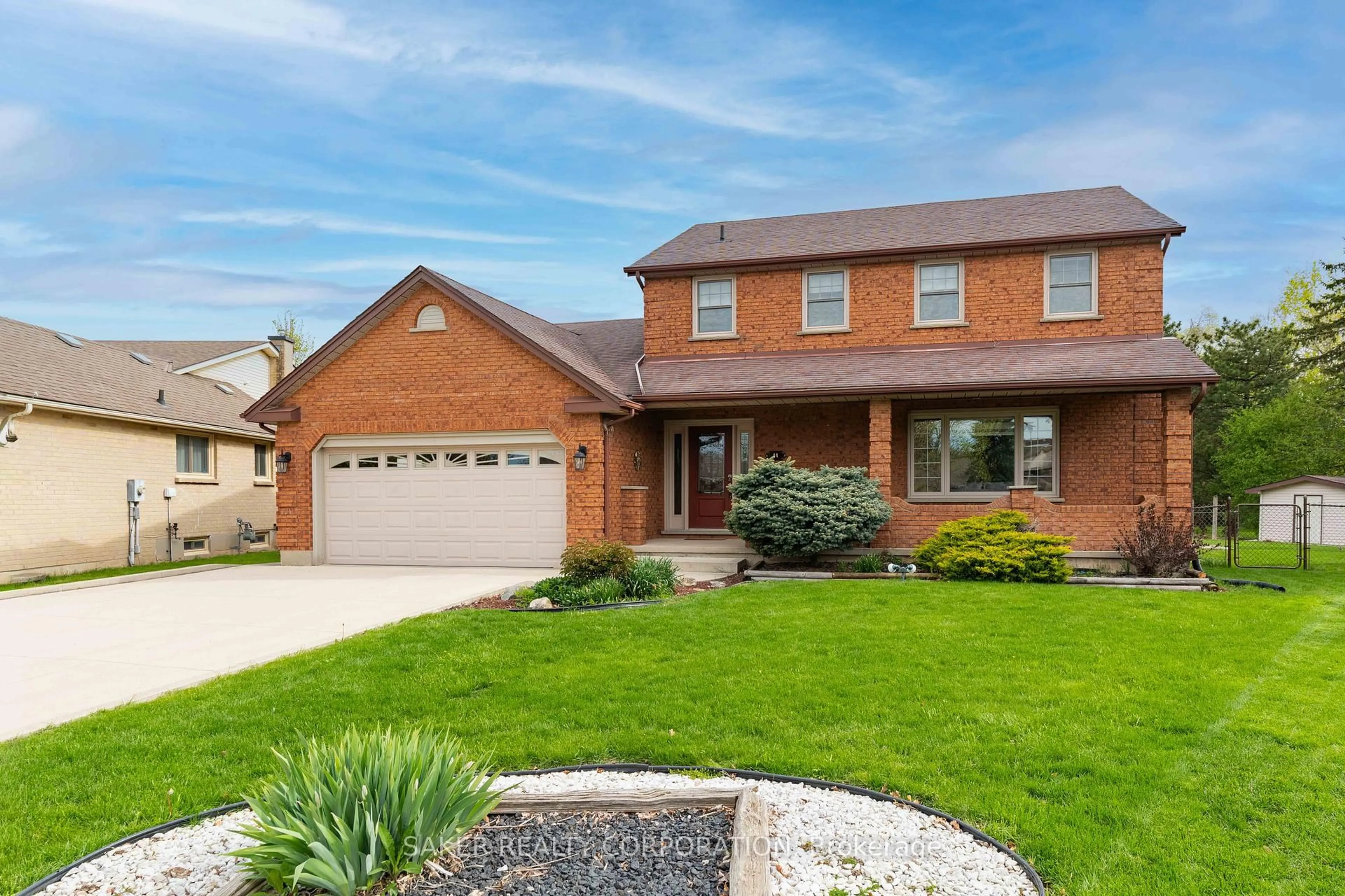Home with brick exterior material, street for 44 Golfview Cres, London South Ontario N6C 5N1