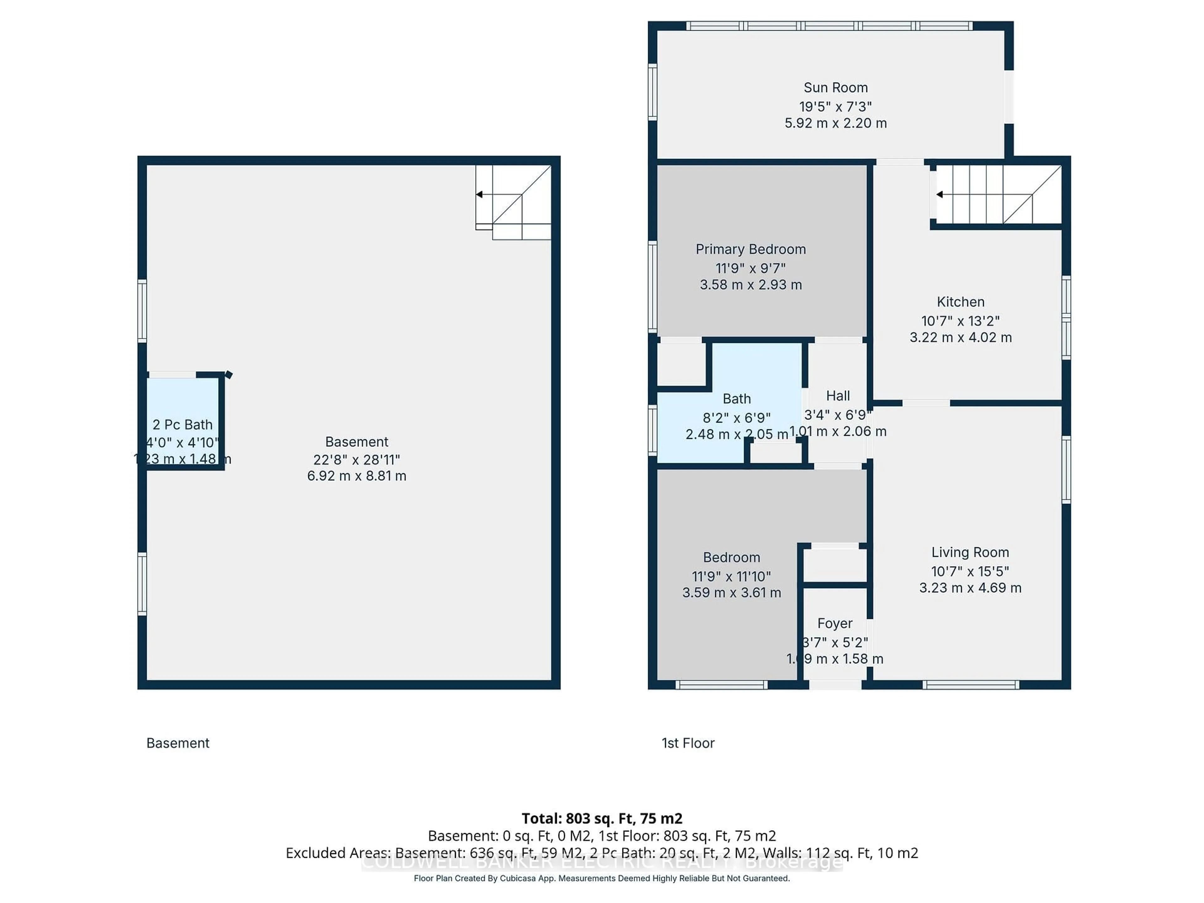 Floor plan for 84 Ware St, Peterborough Ontario K9J 2B7