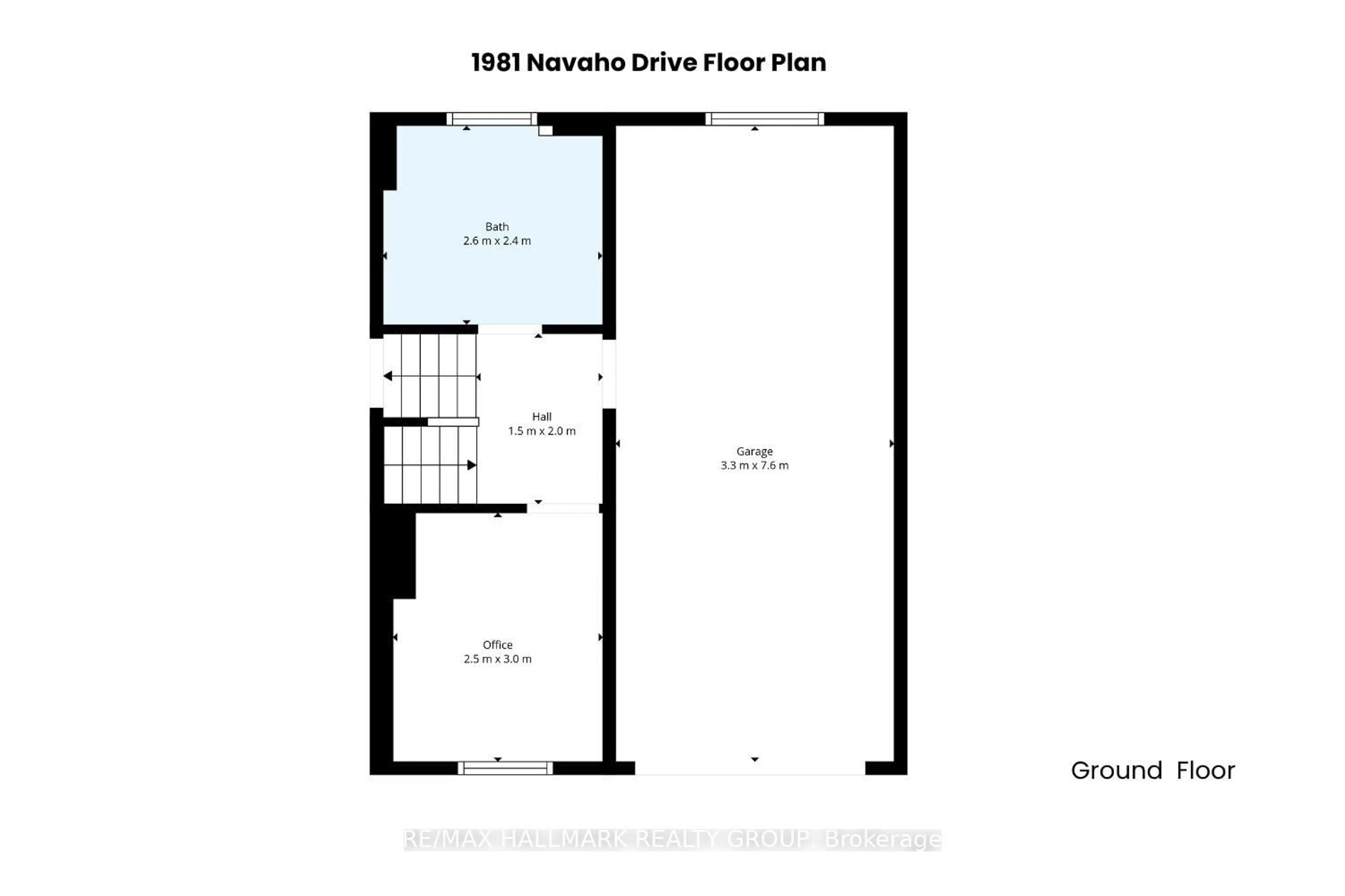 Floor plan for 1981 Navaho Dr, Ottawa Ontario K2C 0T7
