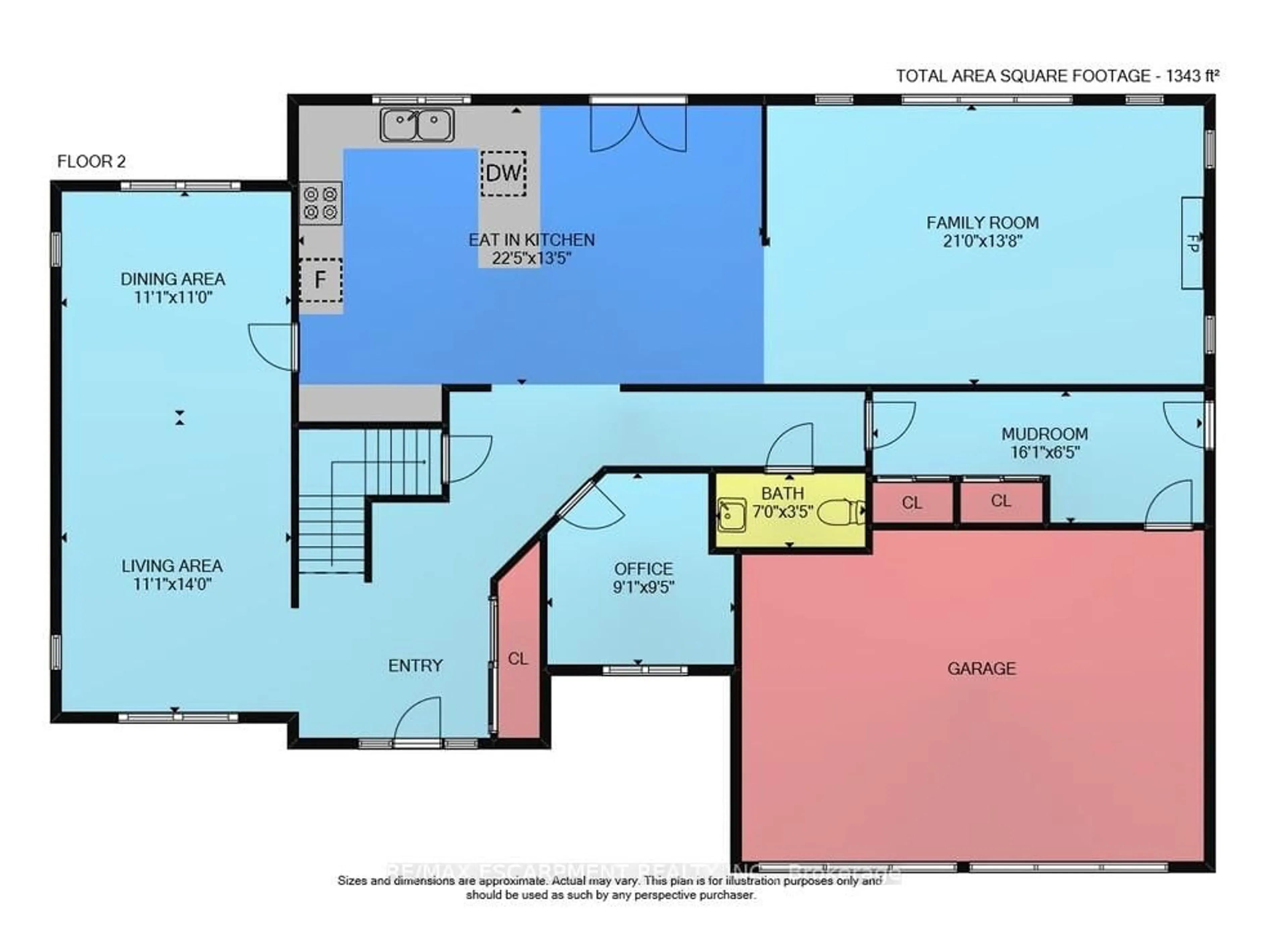 Floor plan for 144 Dorchester Dr, Grimsby Ontario L3M 5J9