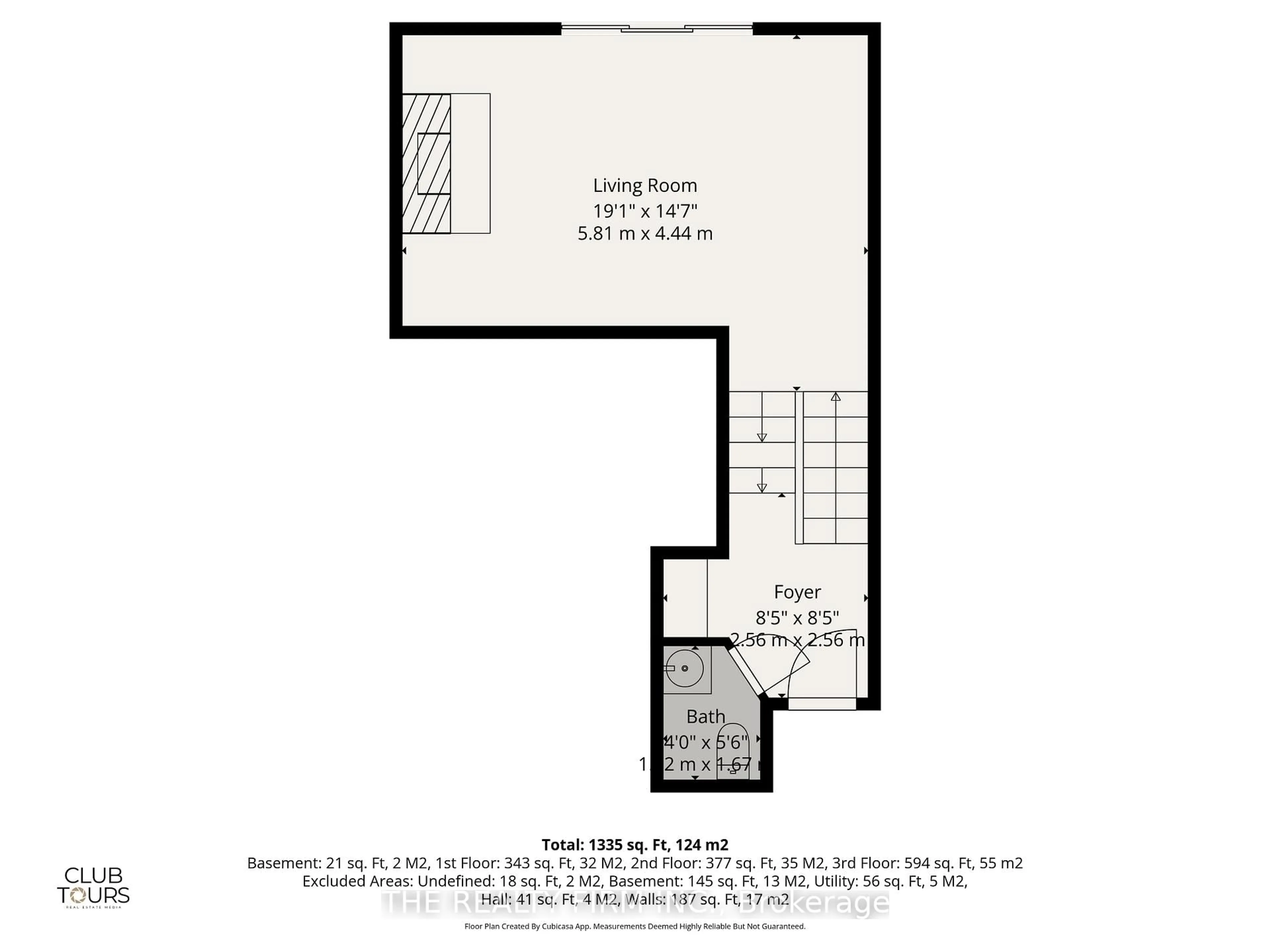 Floor plan for 159 Sandringham Cres #8, London South Ontario N6C 5A9
