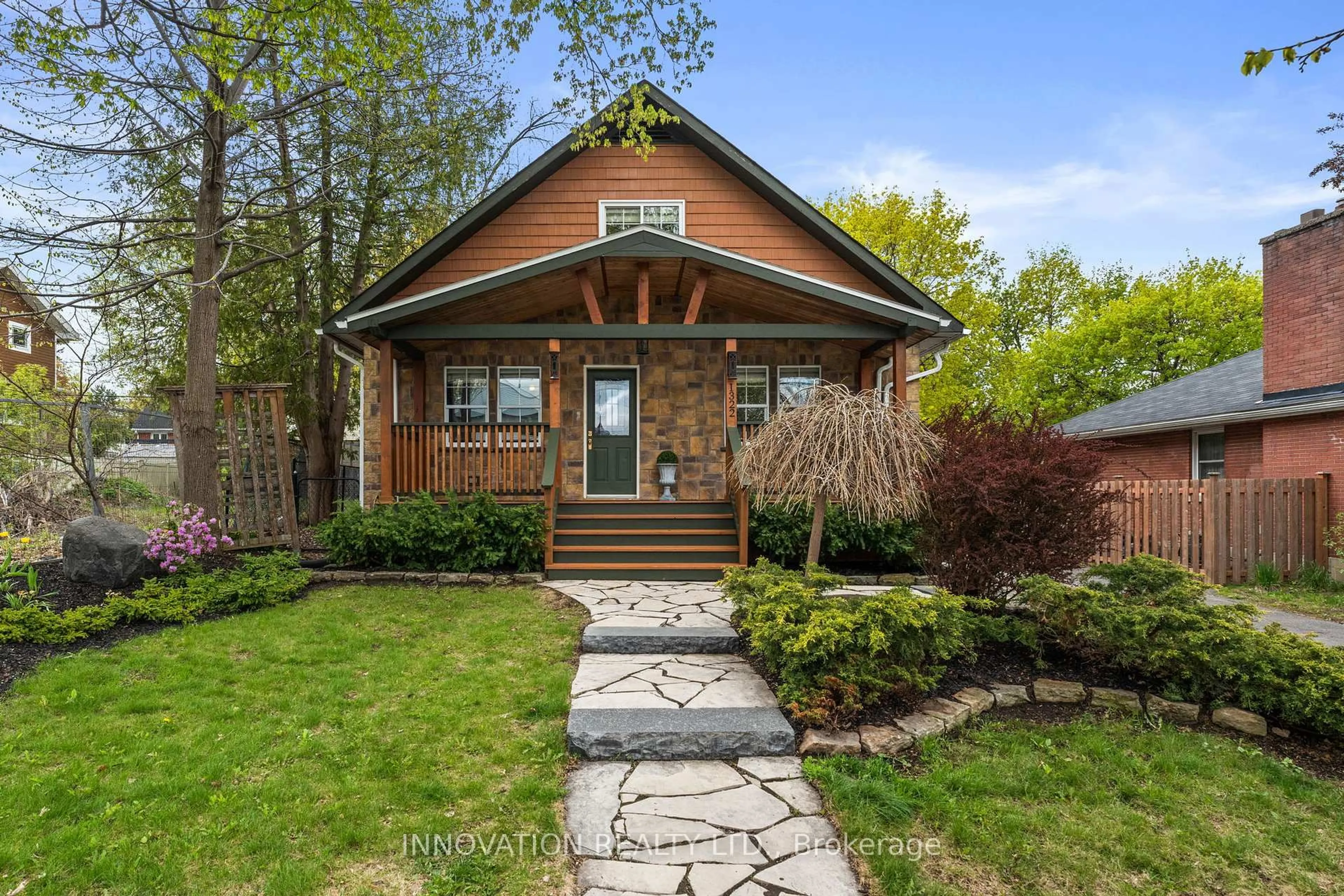 Home with brick exterior material, street for 1322 Kilborn Ave, Ottawa Ontario K1H 6L3