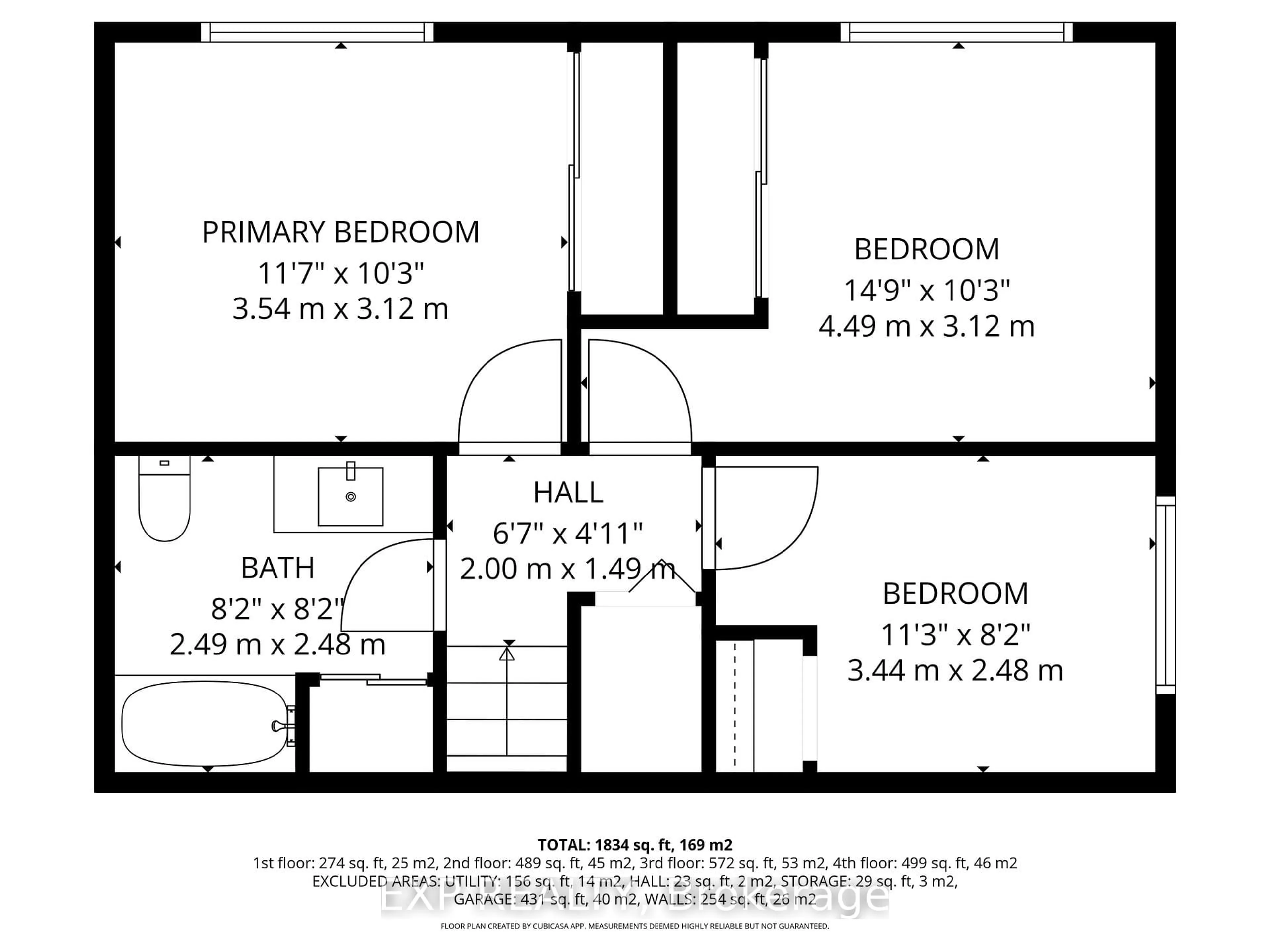 Floor plan for 7551 Fern Ave, Niagara Falls Ontario L2G 5H6