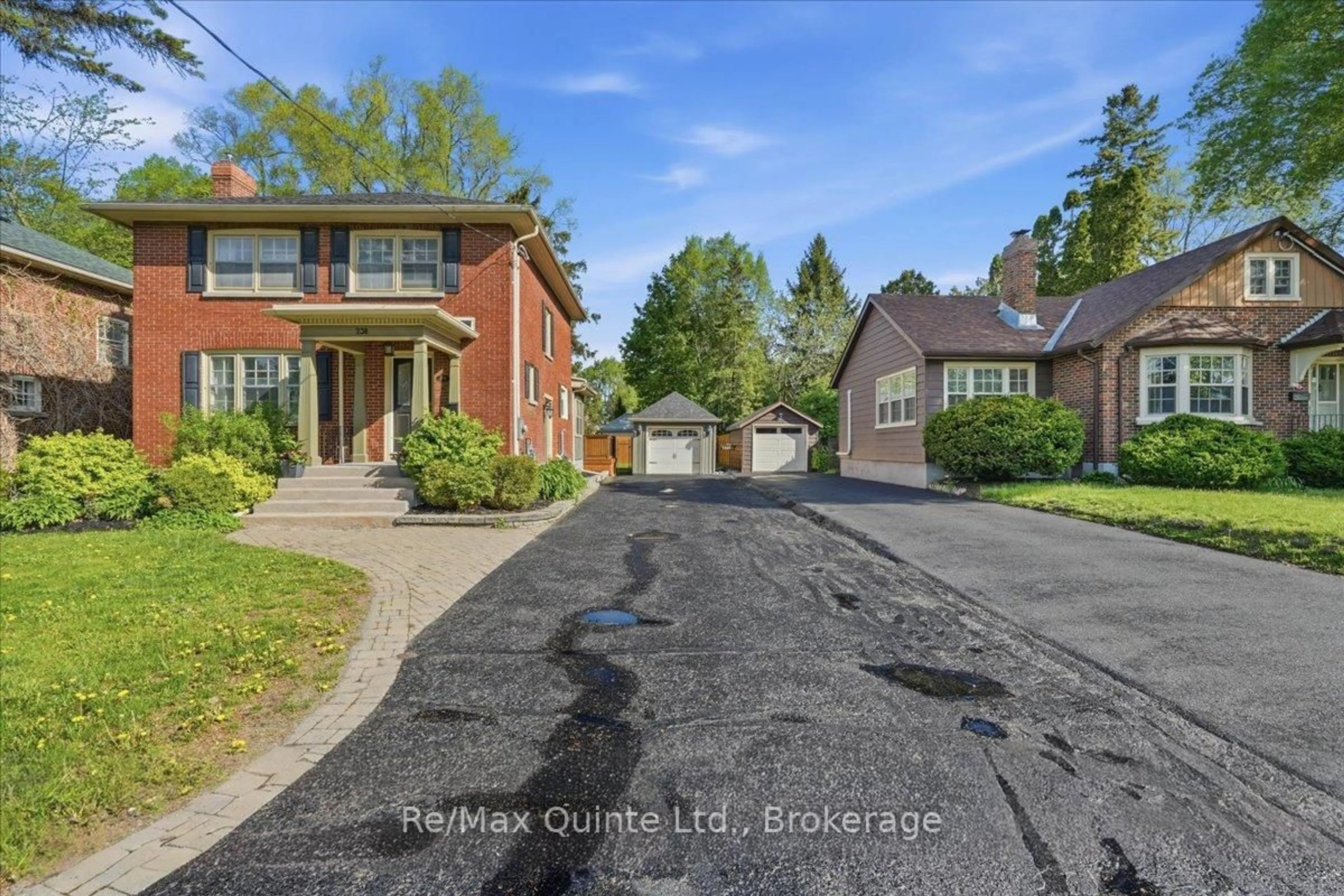 Home with brick exterior material, street for 238 Victoria Ave, Belleville Ontario K8N 2C5