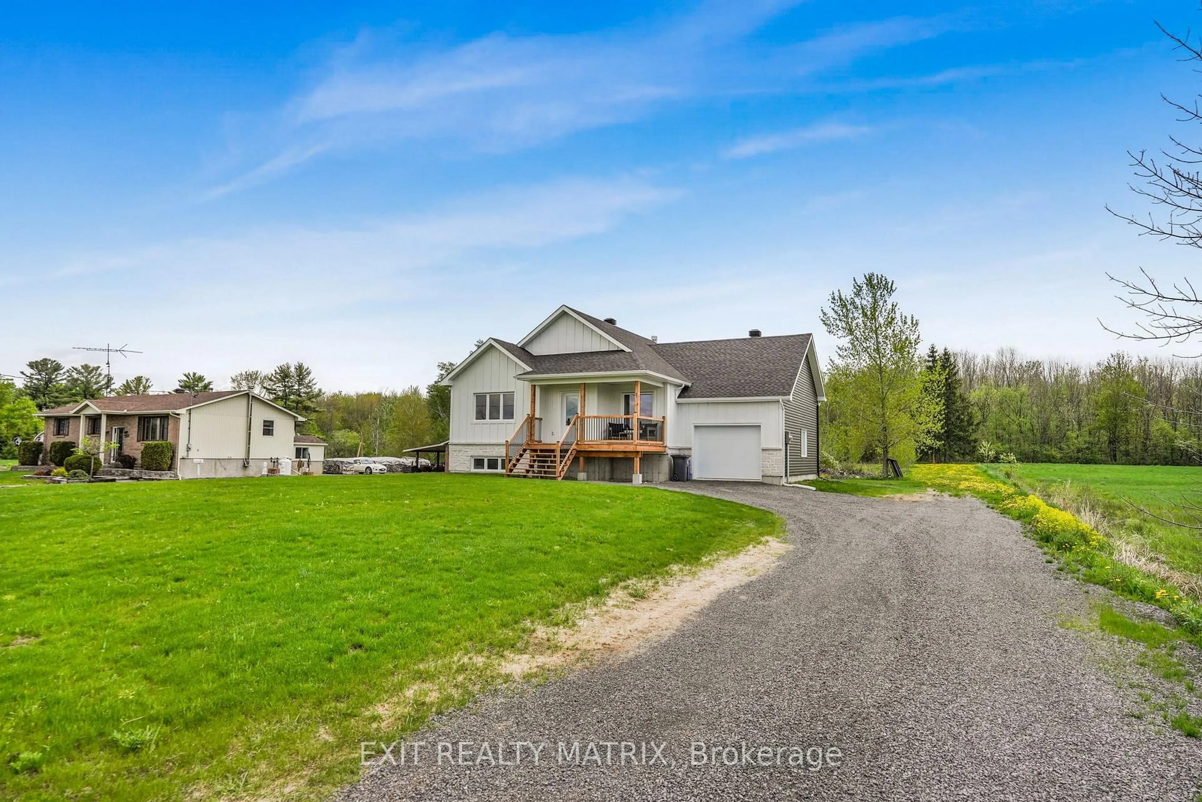 A pic from outside/outdoor area/front of a property/back of a property/a pic from drone, water/lake/river/ocean view for 2341 Dandy Rd, Champlain Ontario K6A 2R2
