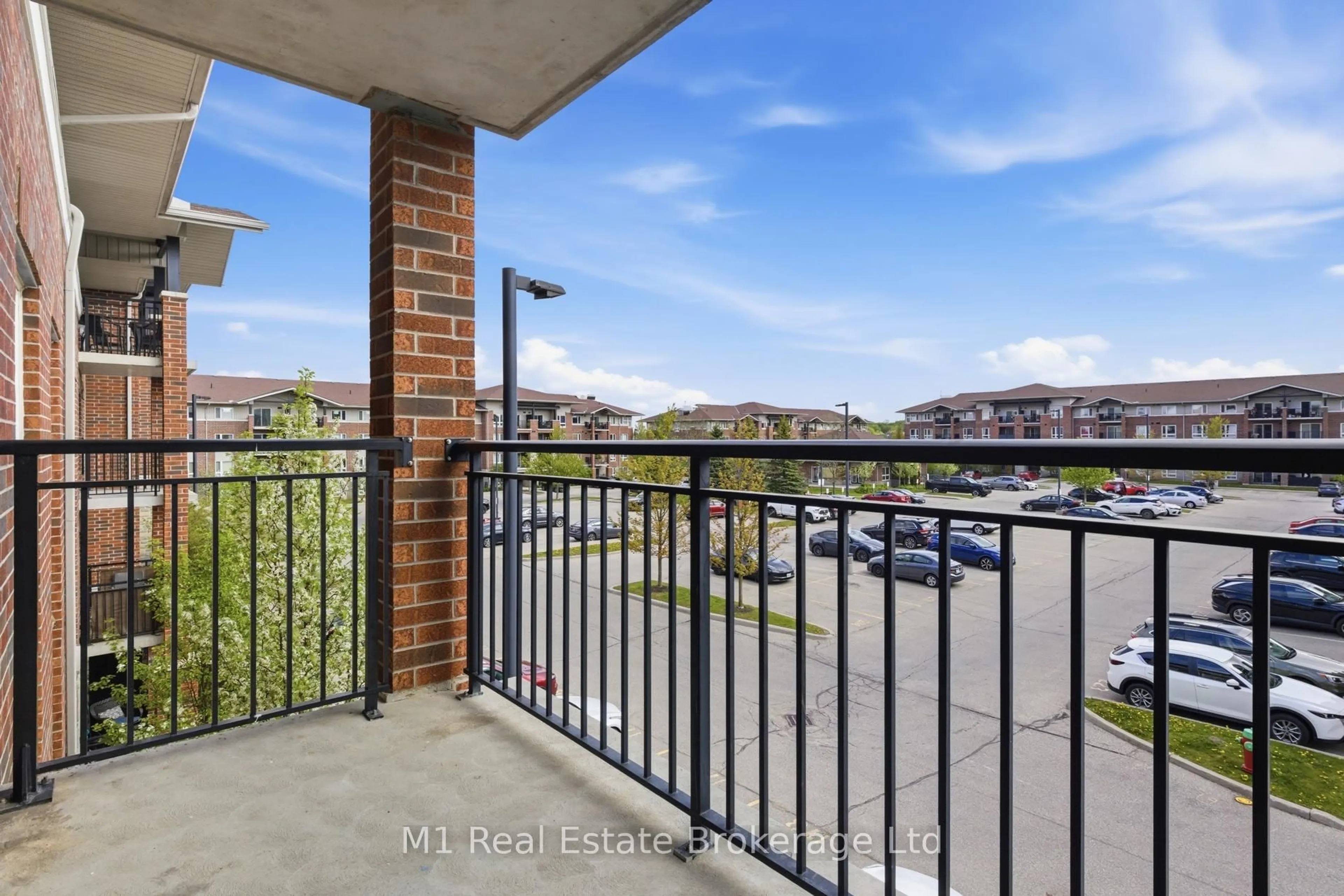 Balcony in the apartment, unknown for 45 Goodwin Dr #311, Guelph Ontario N1L 0E9