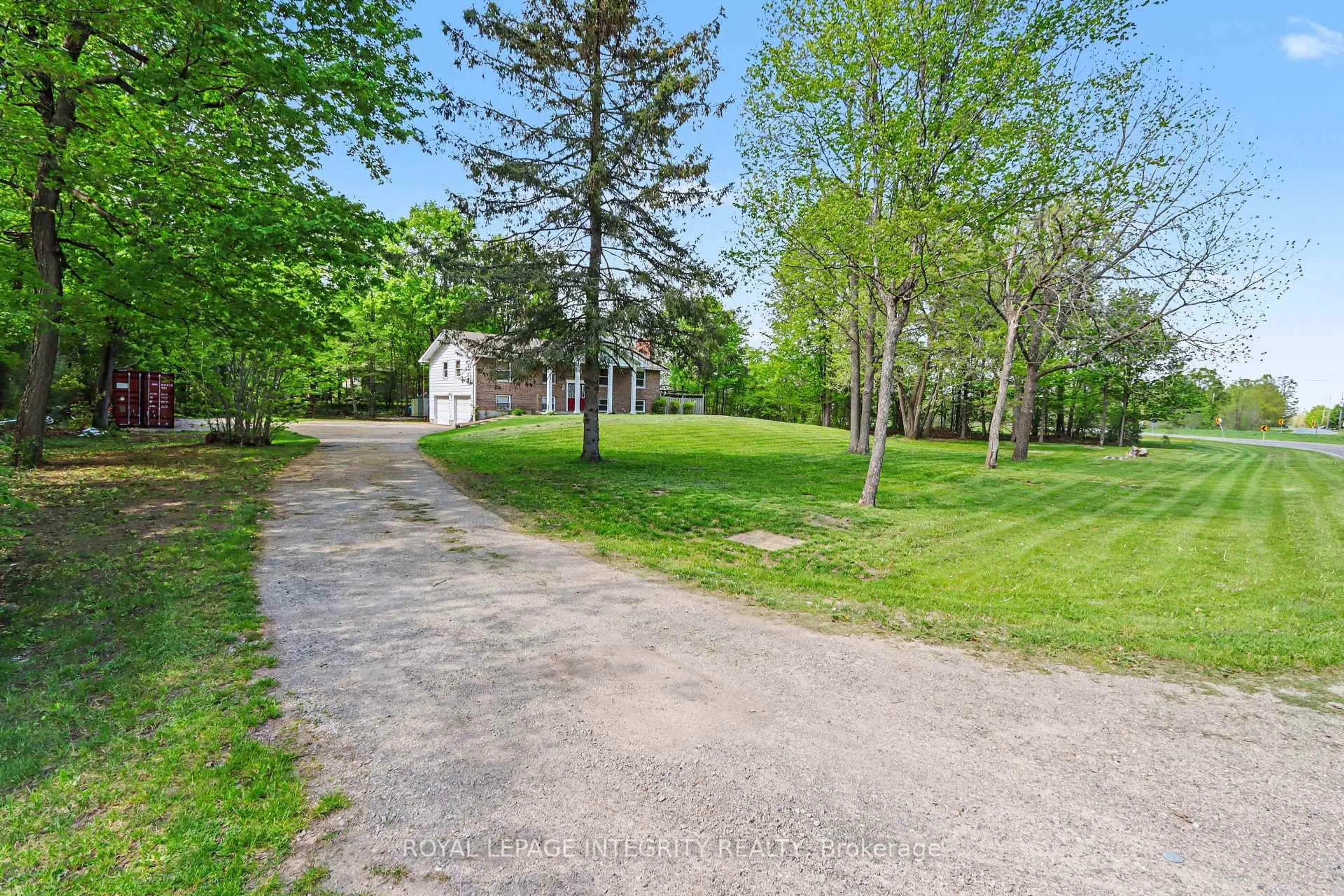 A pic from outside/outdoor area/front of a property/back of a property/a pic from drone, street for 2 Tower Rd, Rideau Lakes Ontario K0G 1L0
