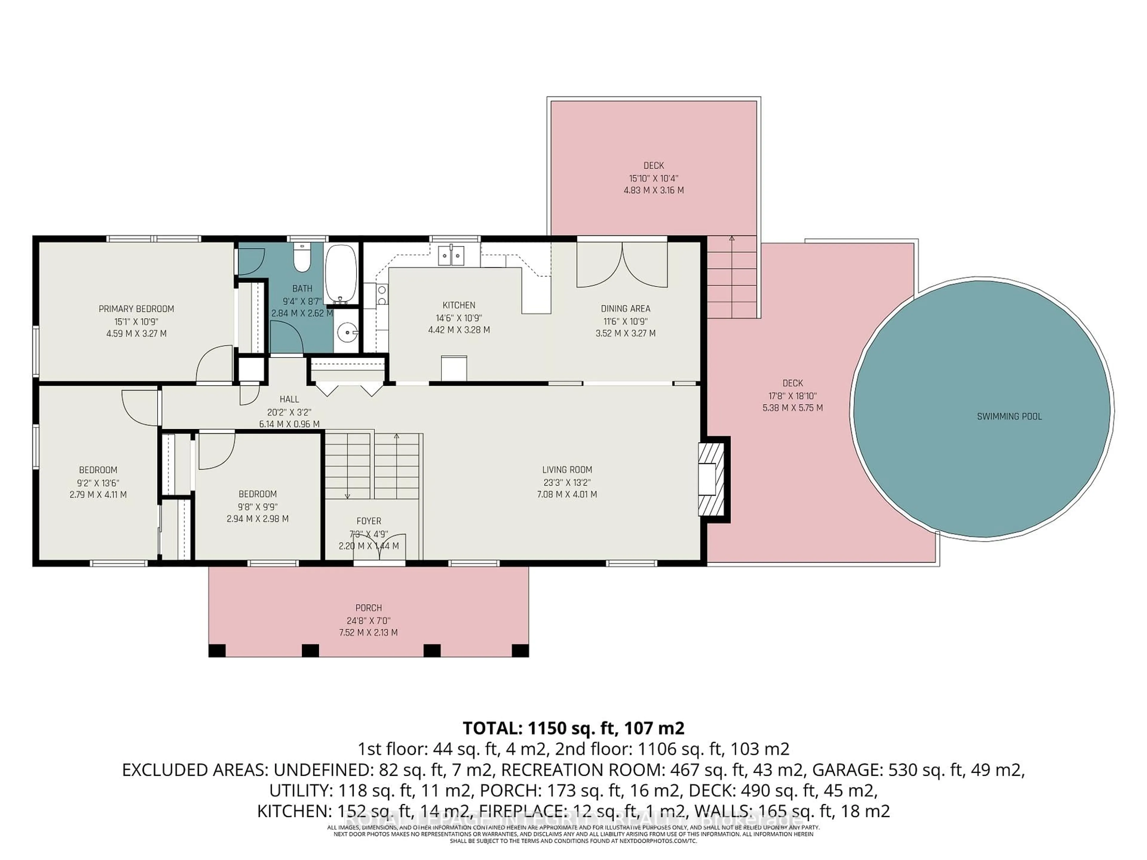 Floor plan for 2 Tower Rd, Rideau Lakes Ontario K0G 1L0