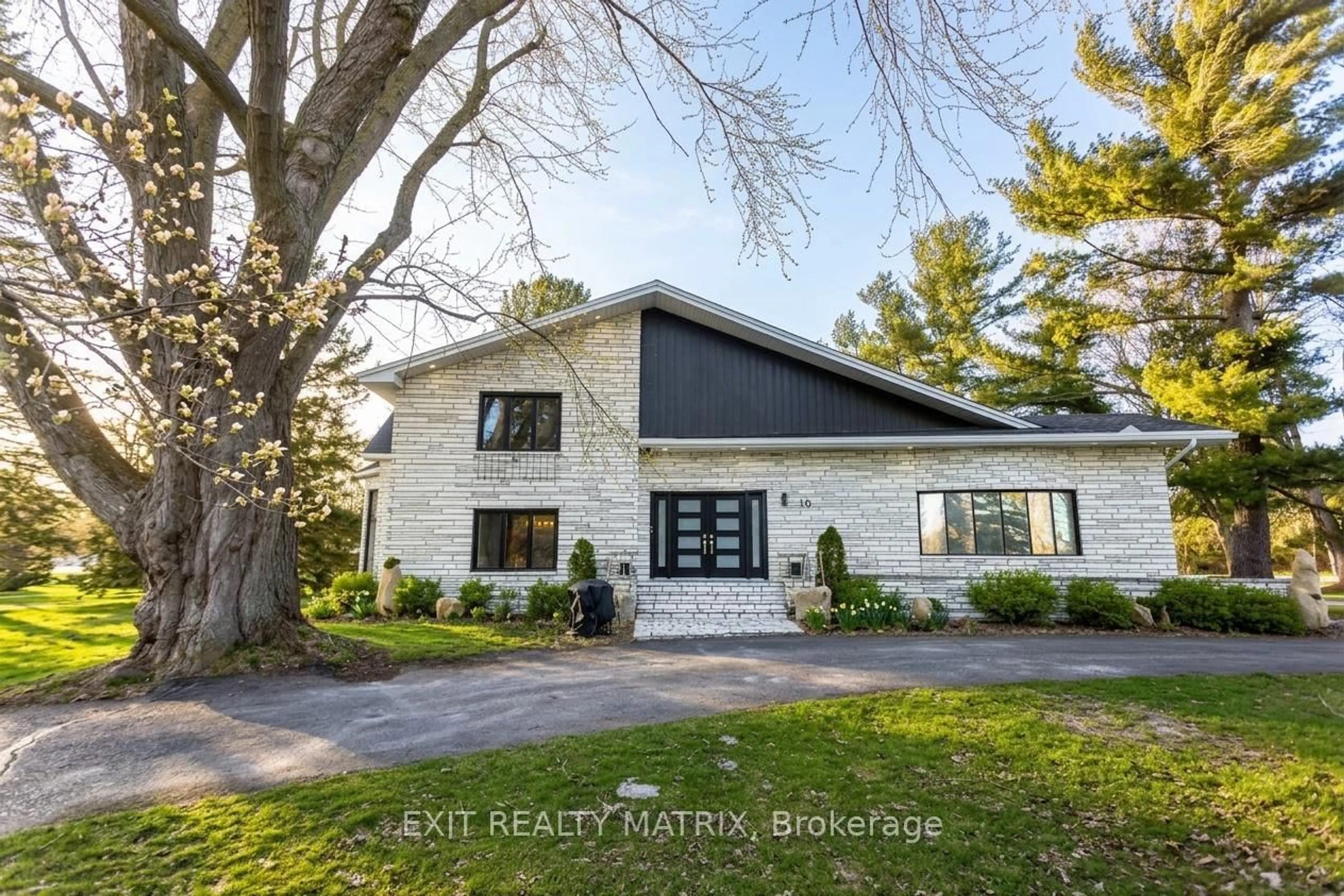 Home with brick exterior material, street for 10 Riviere Nation Nord Rd, Casselman Ontario K0A 1M0