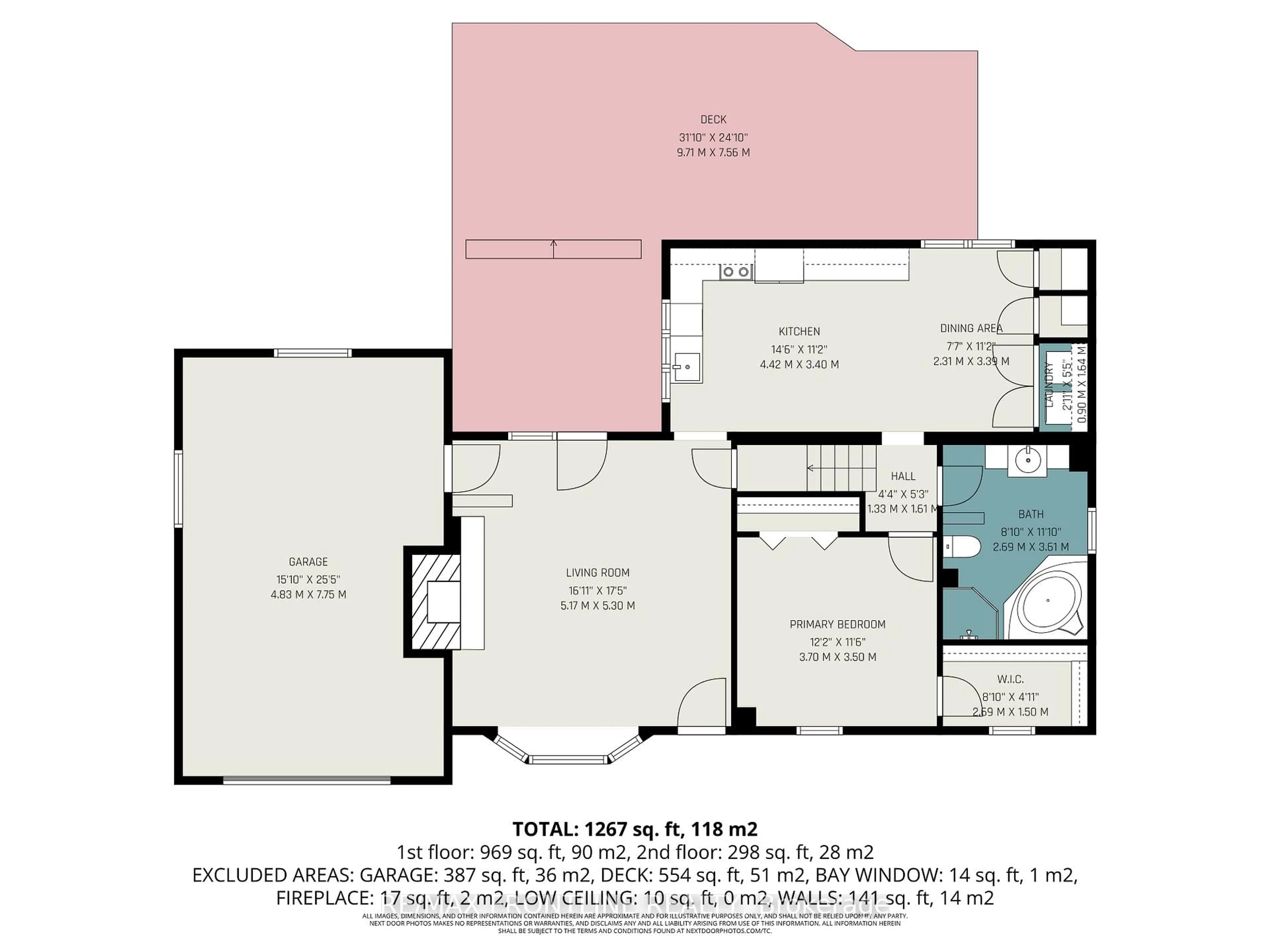 Floor plan for 12 Fifth St, Smiths Falls Ontario K7A 3K1