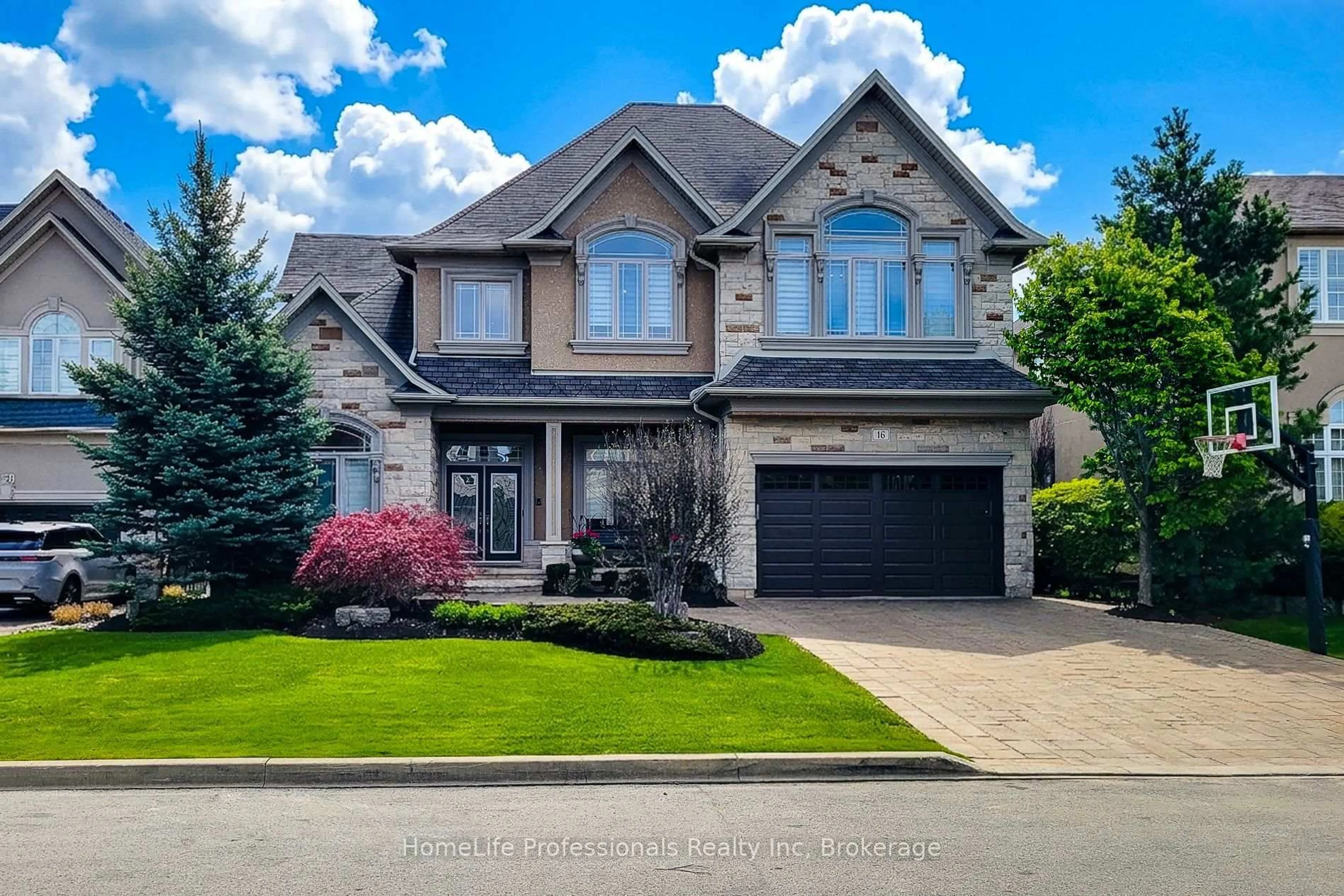 Home with brick exterior material, street for 16 Berkshire Pl, Hamilton Ontario L9K 0A9