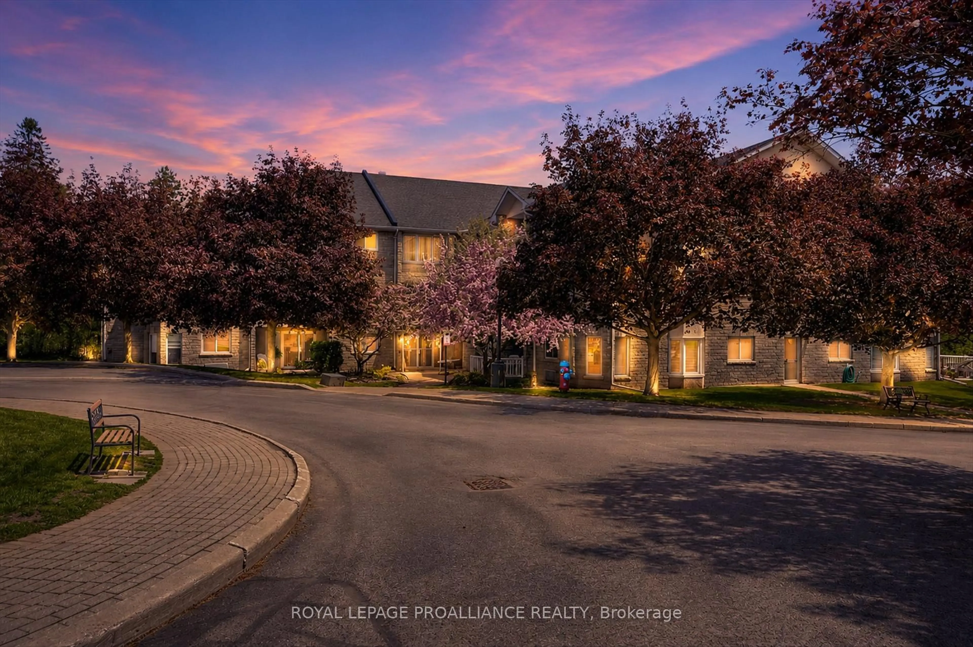 A pic from outside/outdoor area/front of a property/back of a property/a pic from drone, street for 1099 Clonsilla Ave #312A, Peterborough Ontario K9J 8L8