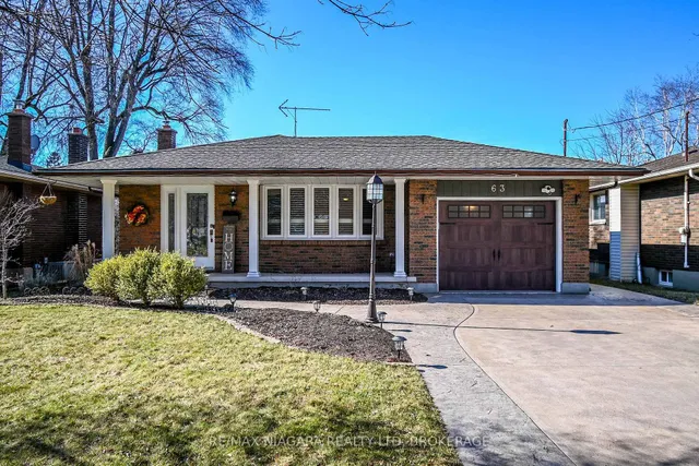 63 WINDWARD St, St. Catharines