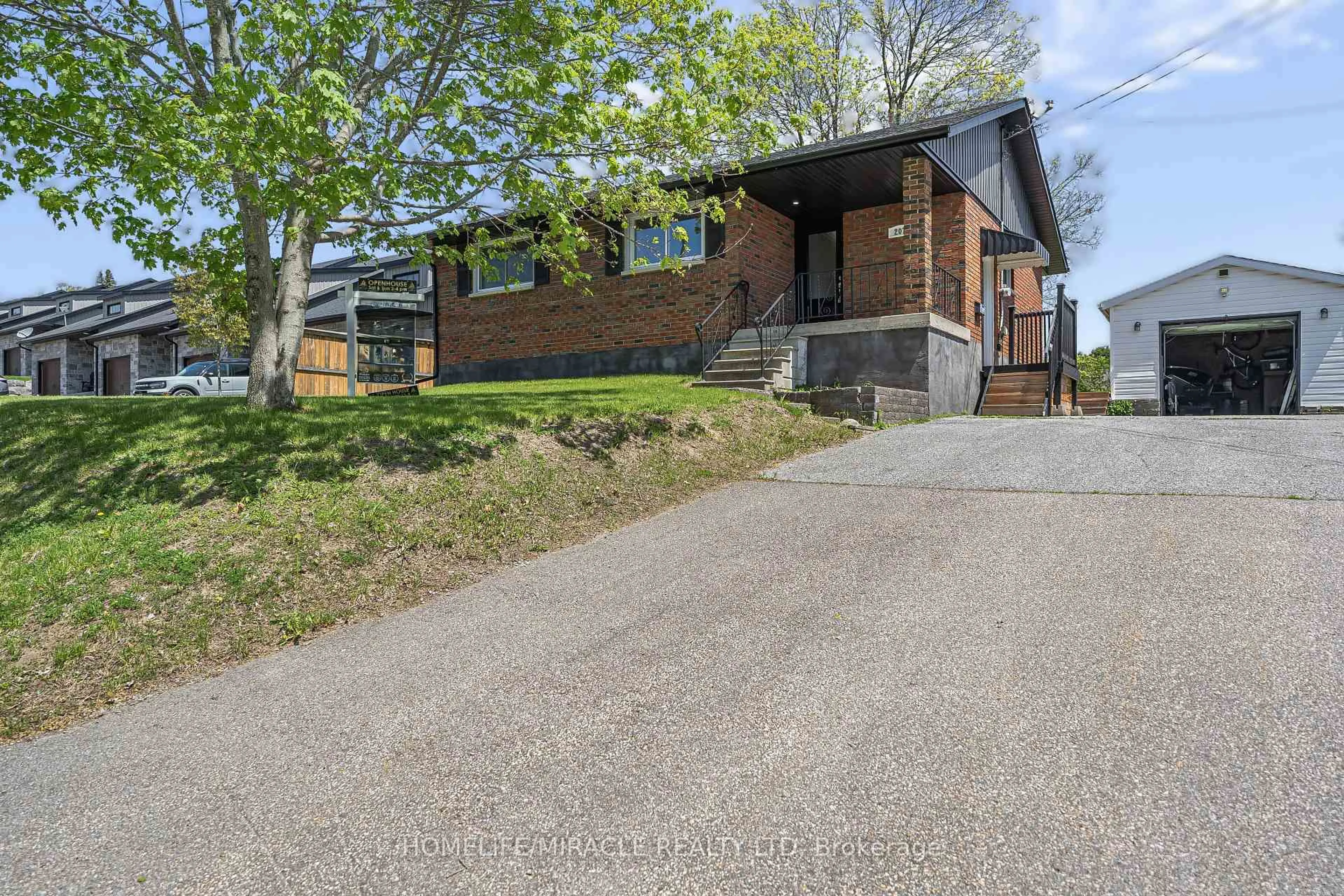 Home with brick exterior material, street for 207 Baker St, Stirling Ontario K0K 3E0
