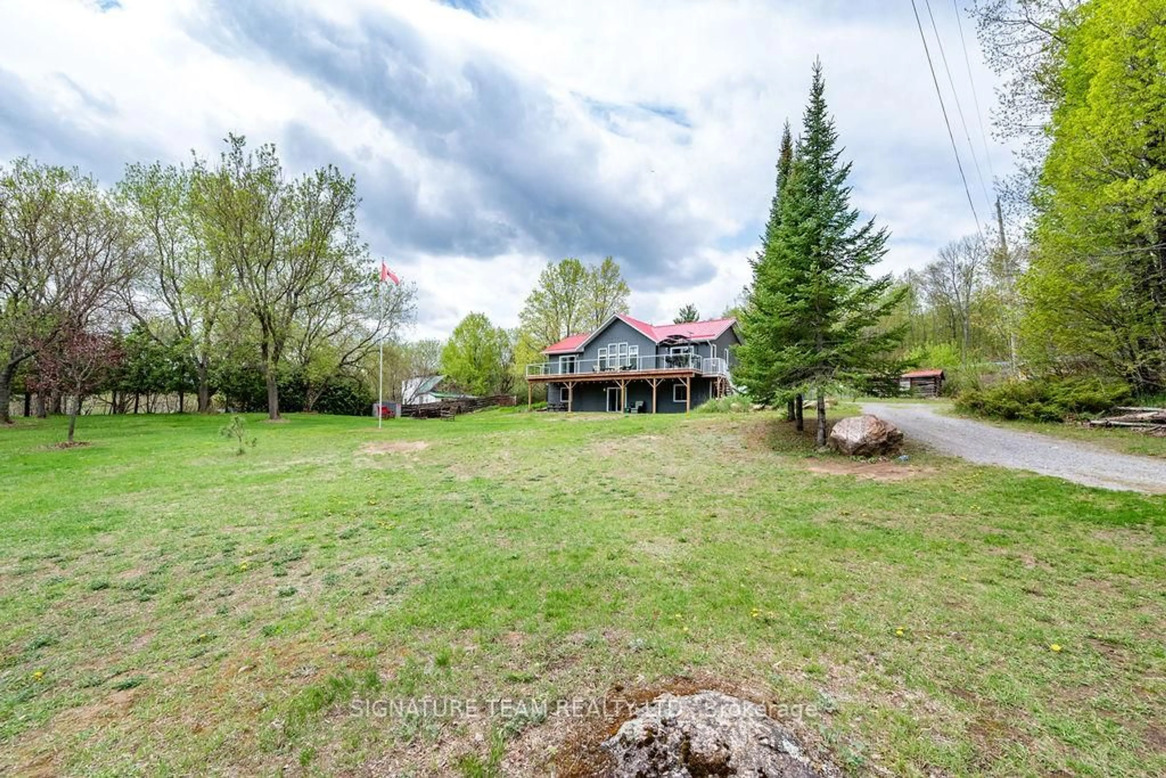 A pic from outside/outdoor area/front of a property/back of a property/a pic from drone, unknown for 2665A Foymount Rd, Eganville Ontario K0J 1T0