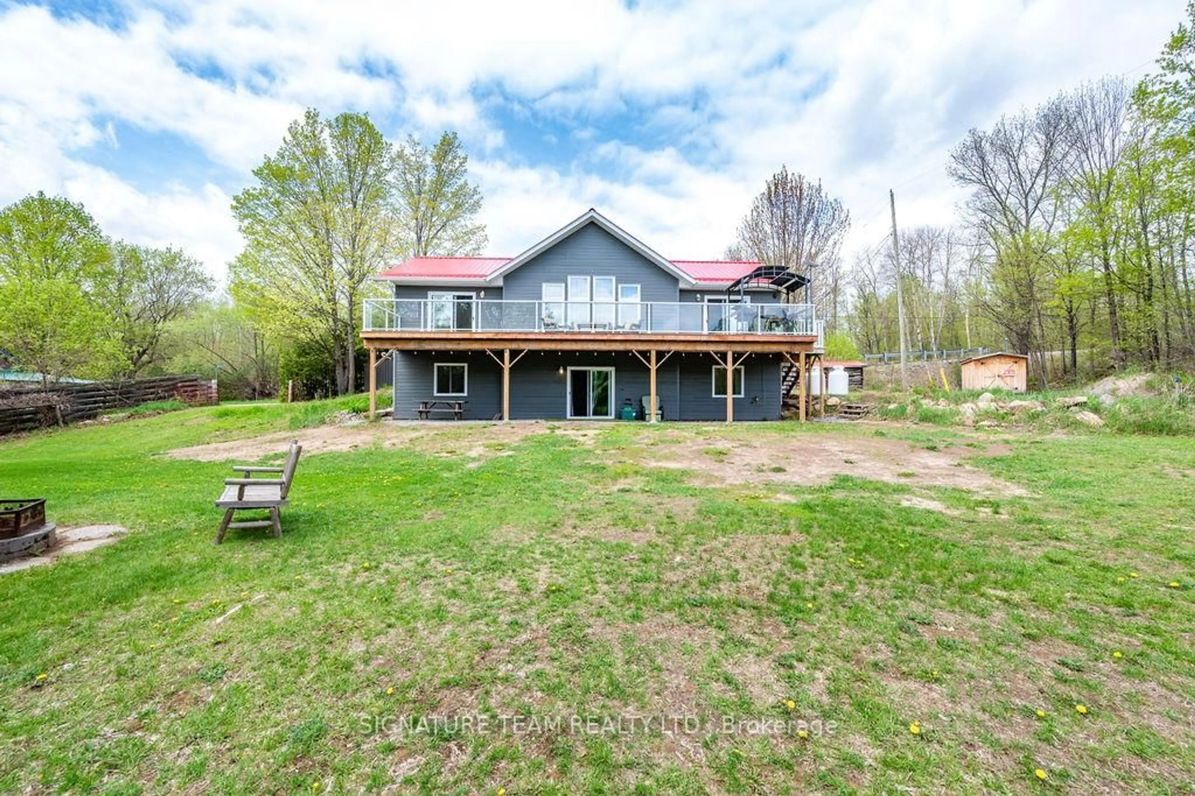 A pic from outside/outdoor area/front of a property/back of a property/a pic from drone, unknown for 2665A Foymount Rd, Eganville Ontario K0J 1T0