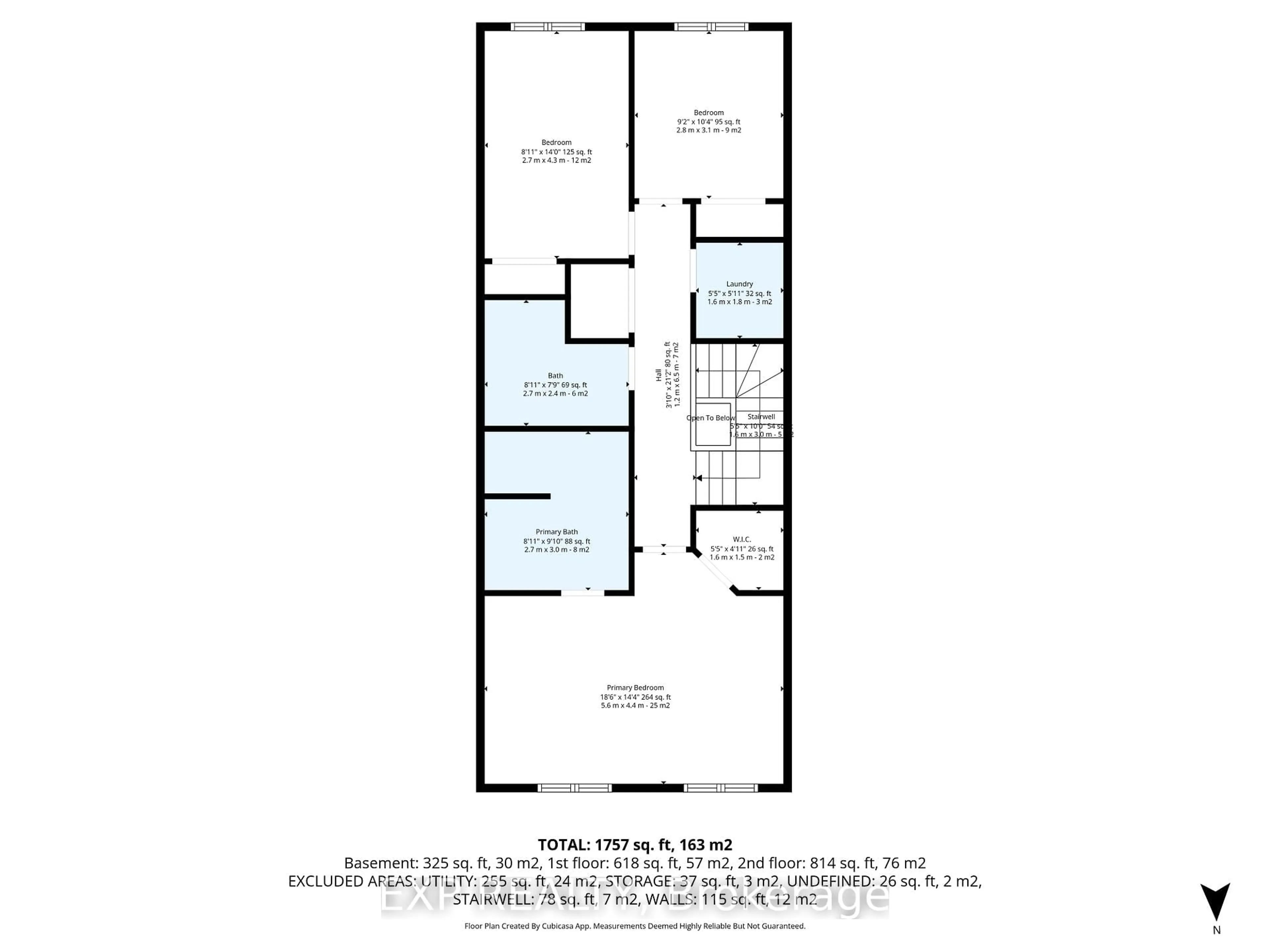 Floor plan for 605 Tennant Way, Ottawa Ontario K4M 0C6