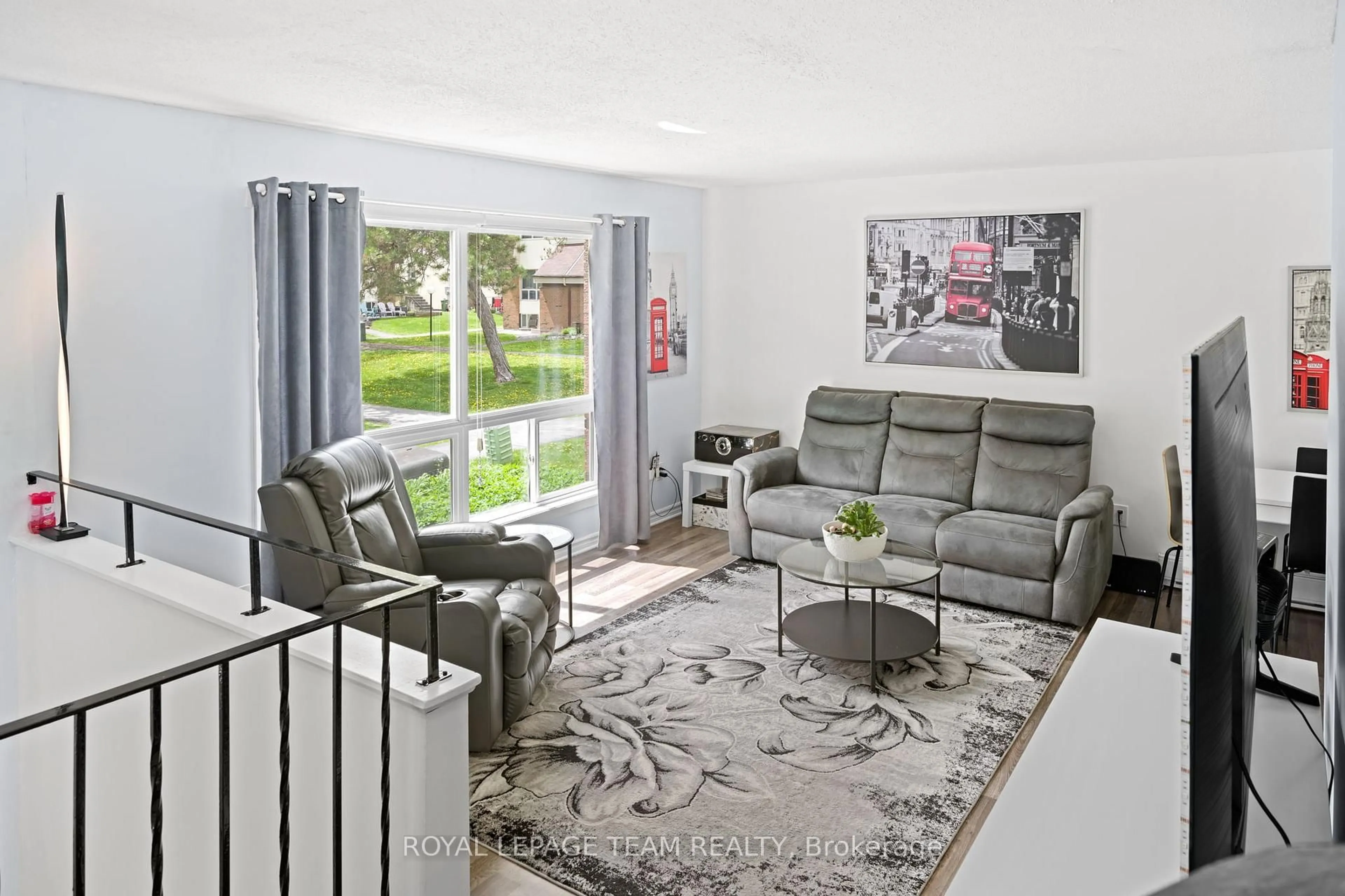 Living room with furniture, unknown for 41C Forester Cres, Ottawa Ontario K2H 8Y3