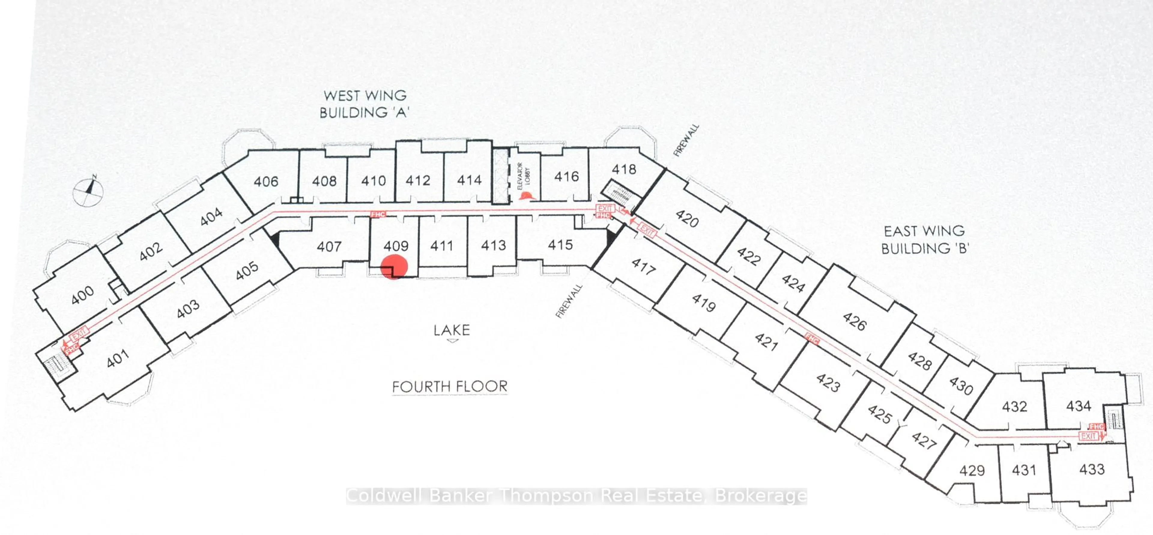 Floor plan for 25 PEN LAKE POINT Rd #409, Huntsville Ontario P1H 1A9