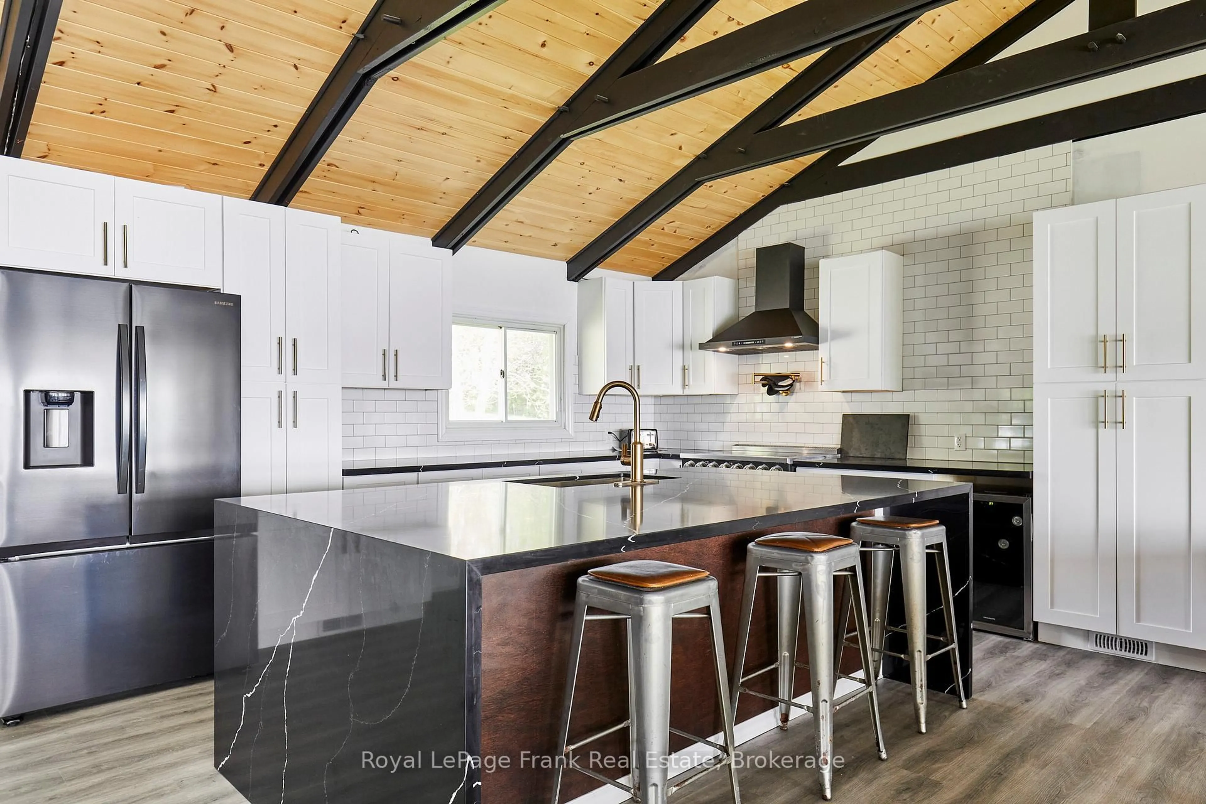 Contemporary kitchen, ceramic/tile floor for 36 Summer Dr, Kawartha Lakes Ontario K0M 2C0