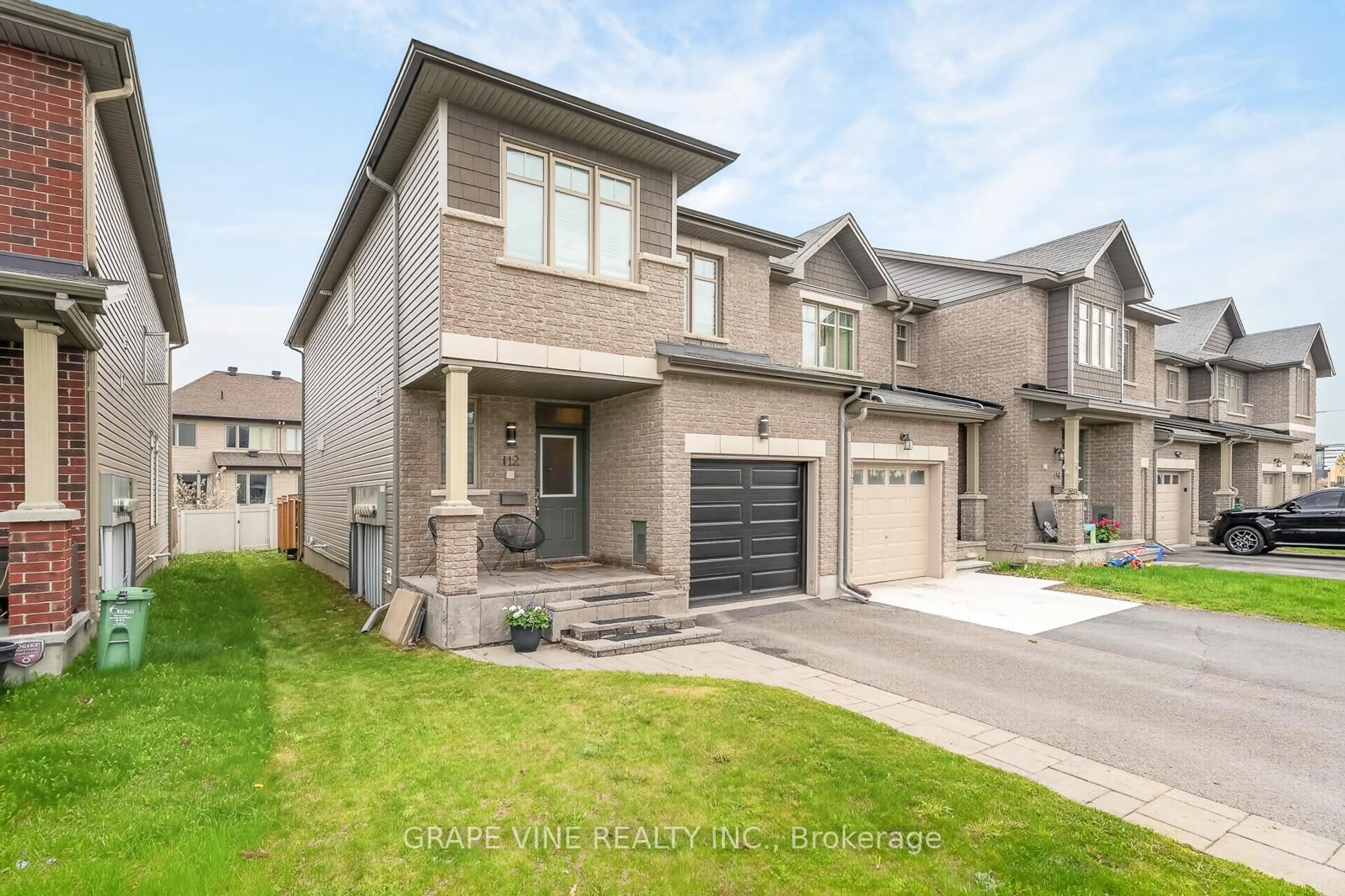 Home with brick exterior material, street for 112 Hawkshaw Cres, Ottawa Ontario K2J 0J6