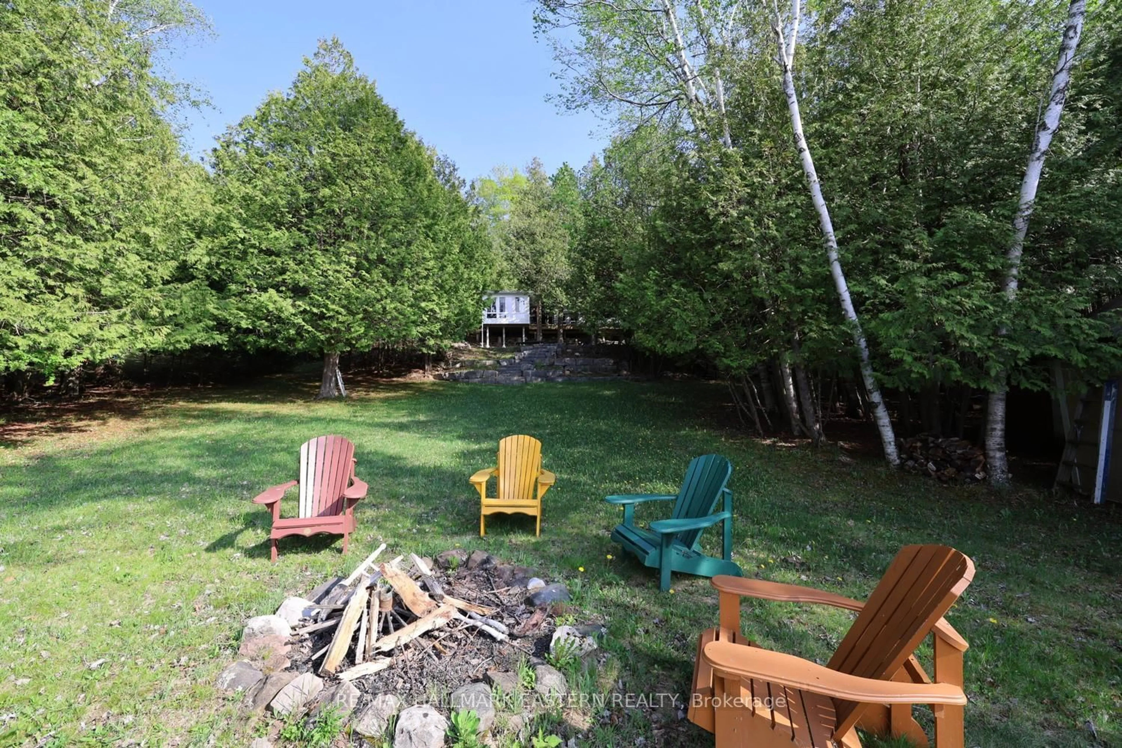 Patio, water/lake/river/ocean view for 348 Round Lake Rd, Havelock-Belmont-Methuen Ontario K0L 1Z0
