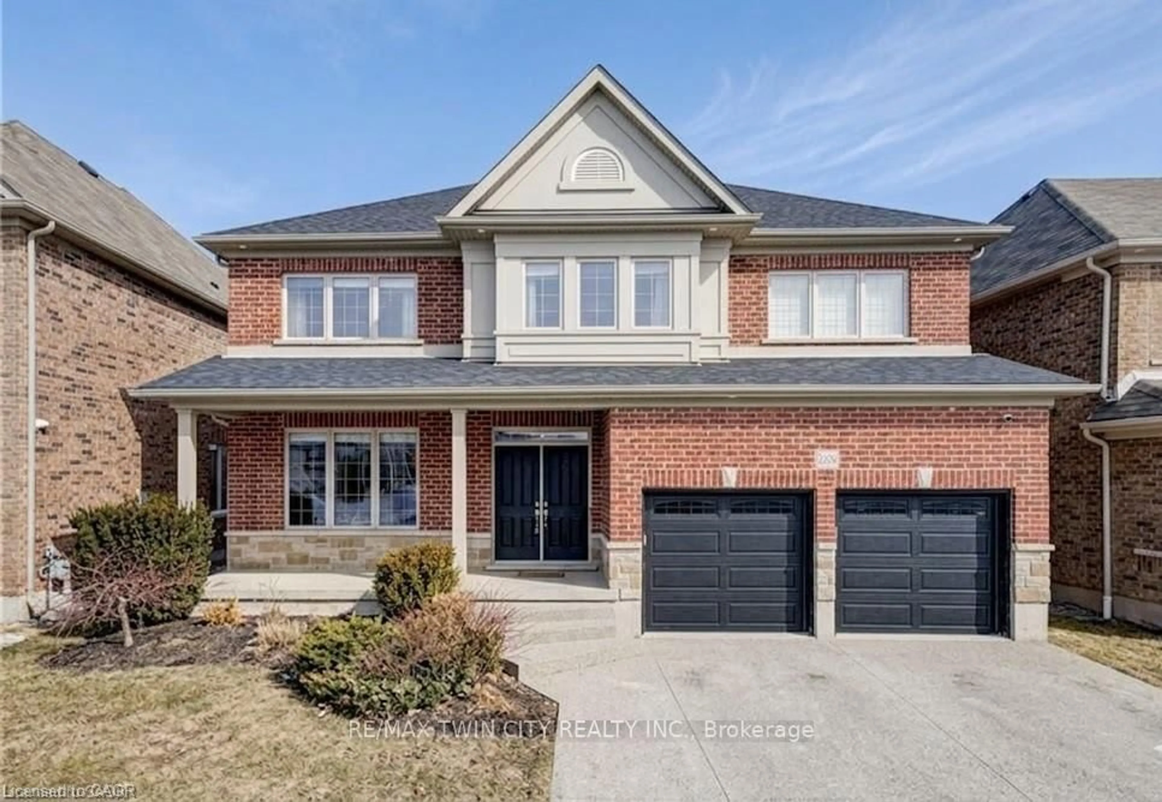 Home with brick exterior material, street for 268 EVENS POND Cres, Kitchener Ontario N2R 0B8