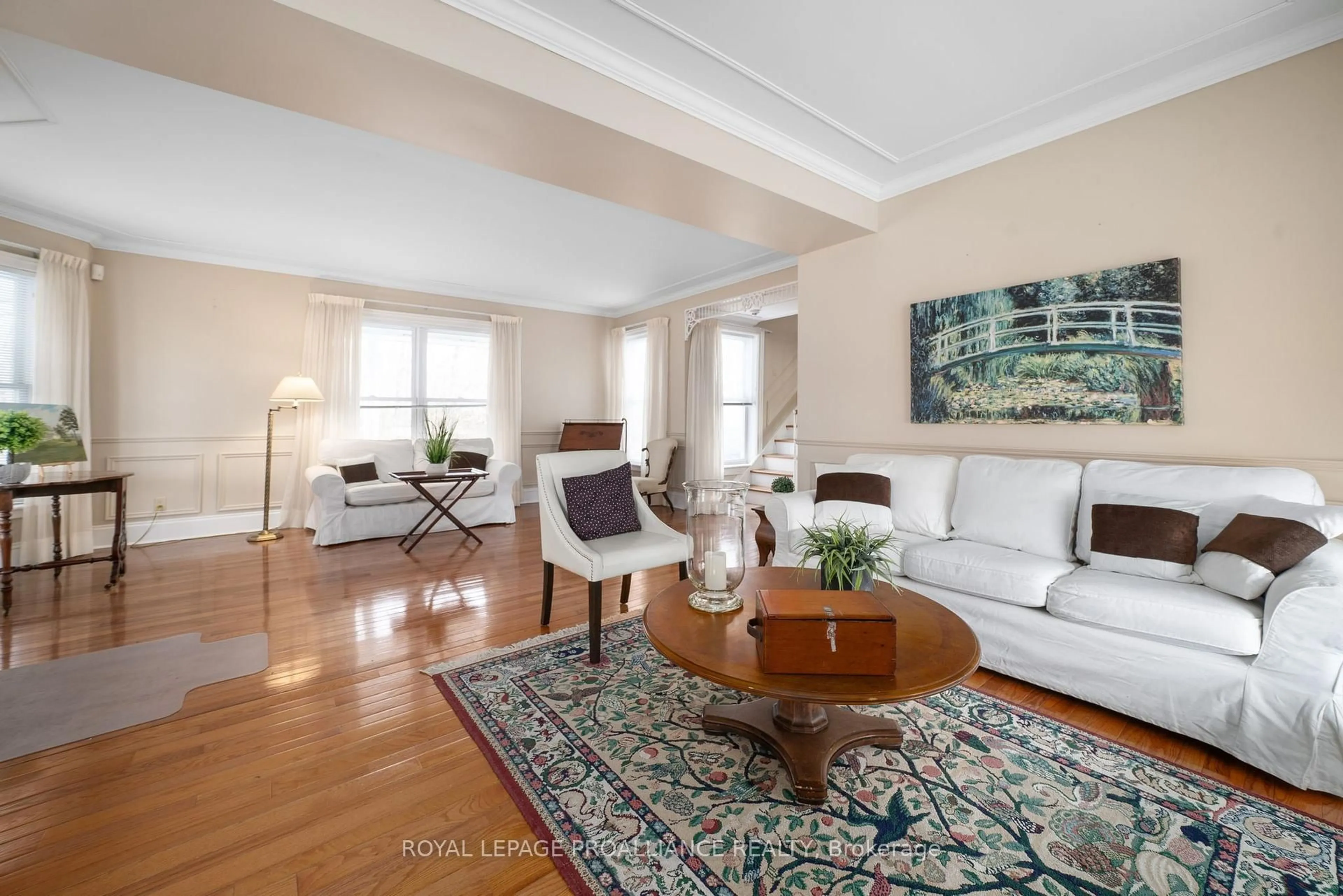 Living room with furniture, unknown for 25 Prinyers Cove Cres, Prince Edward County Ontario K0K 2T0