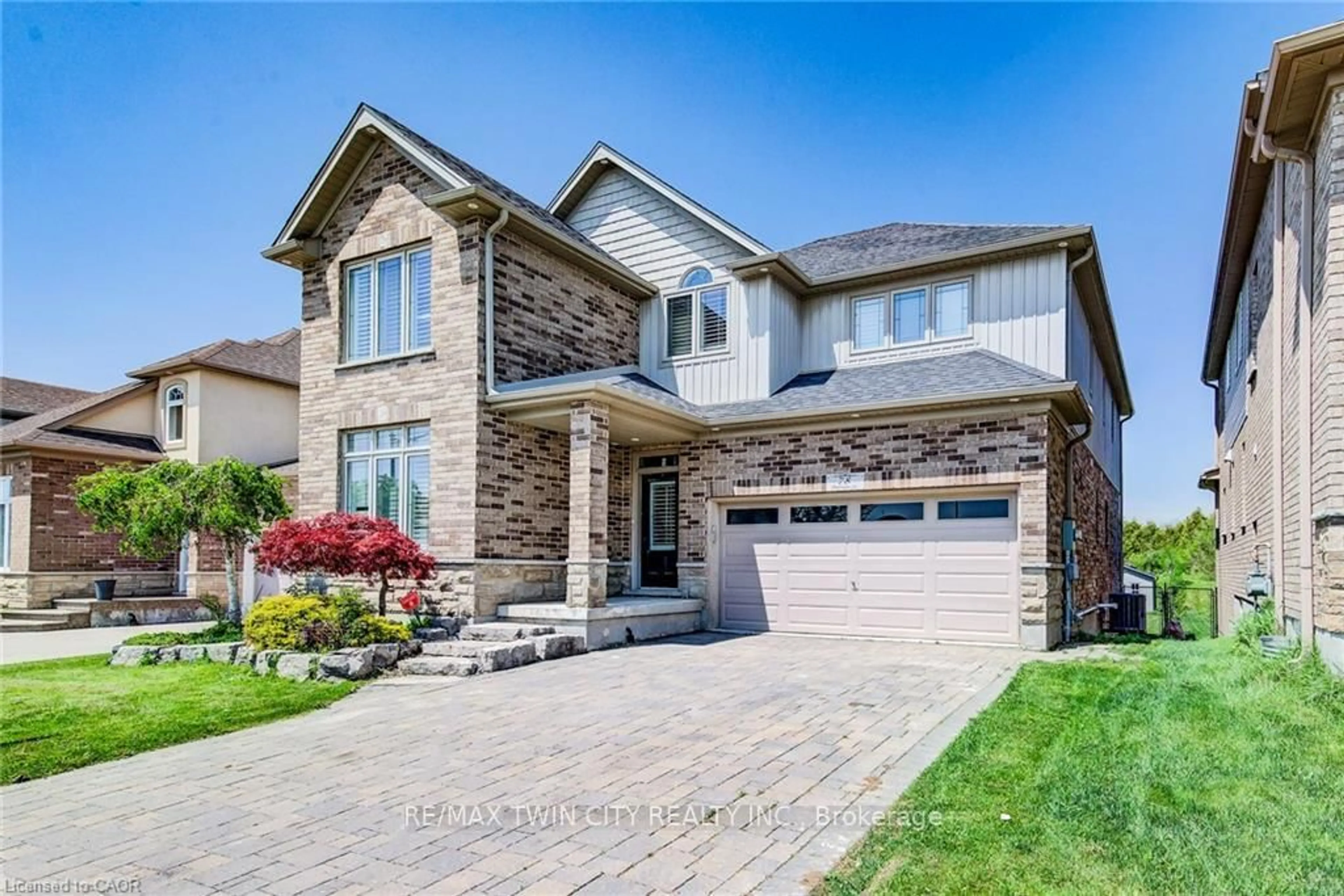 Home with brick exterior material, street for 78 DOLMAN St, Woolwich Ontario N0B 1M0