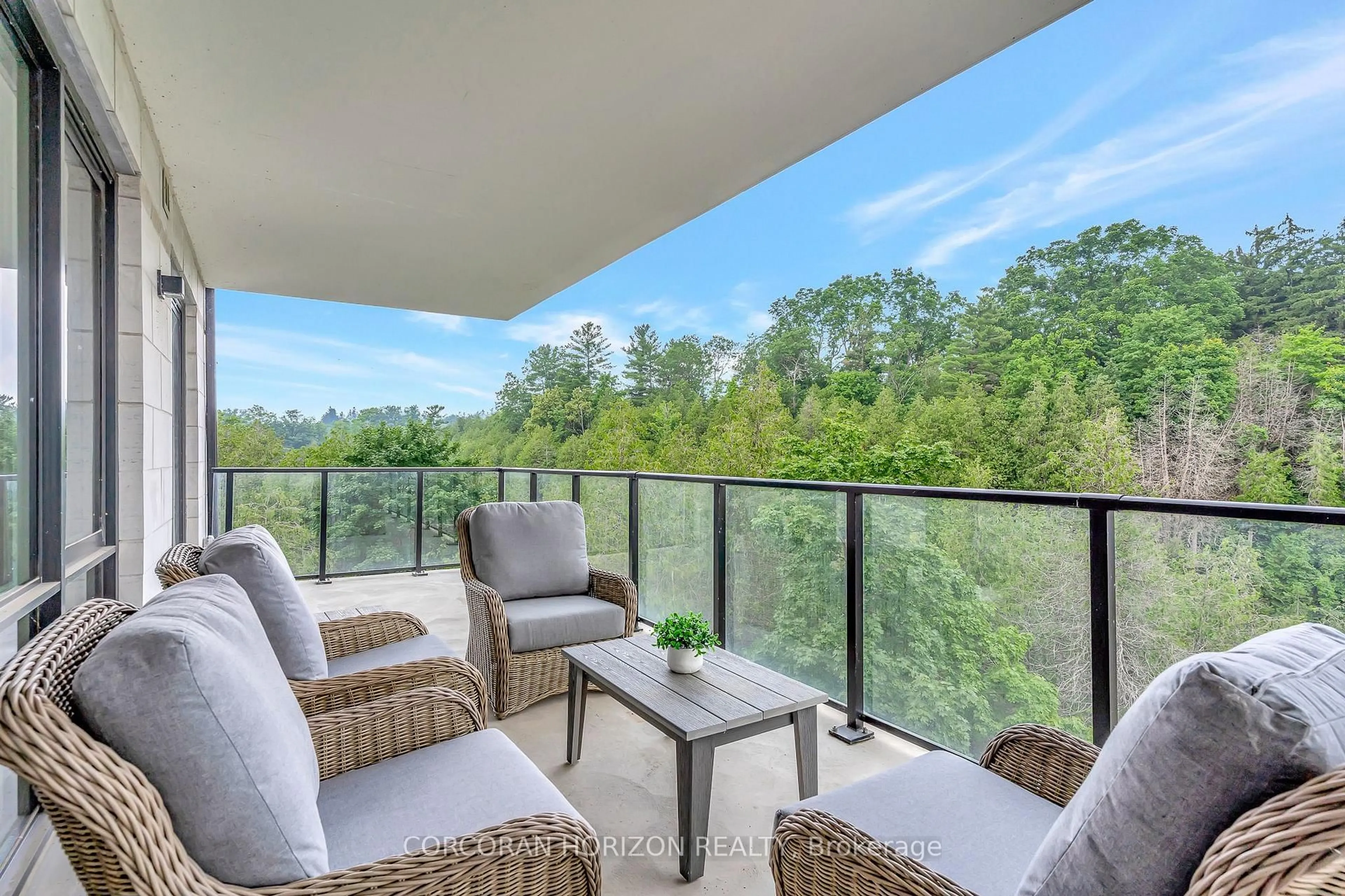 Balcony in the apartment, water/lake/river/ocean view for 6523 Wellington Rd #206, Centre Wellington Ontario N0B 1S0