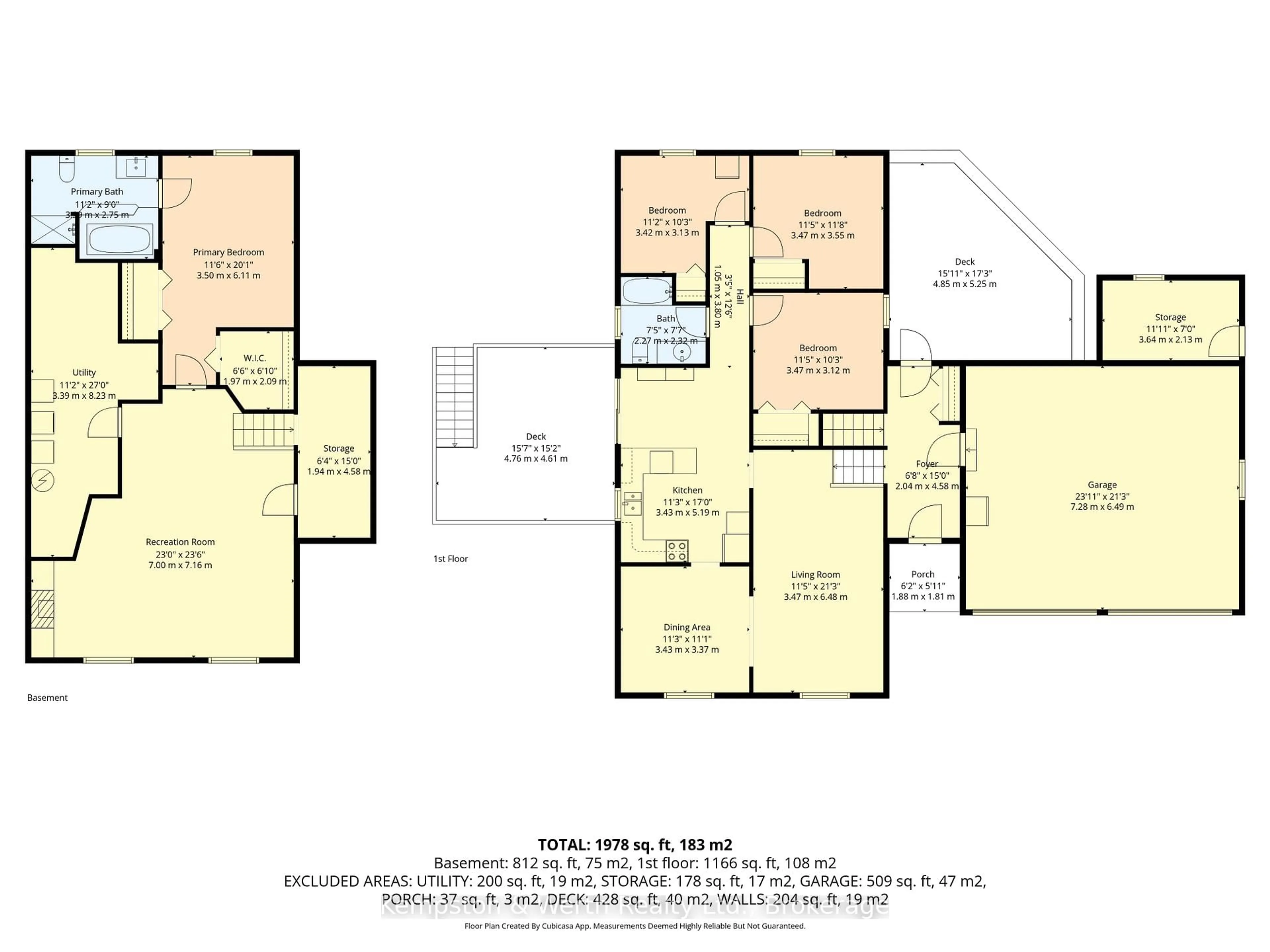 Floor plan for 24 Jordan Dr, North Huron Ontario N0G 1E0
