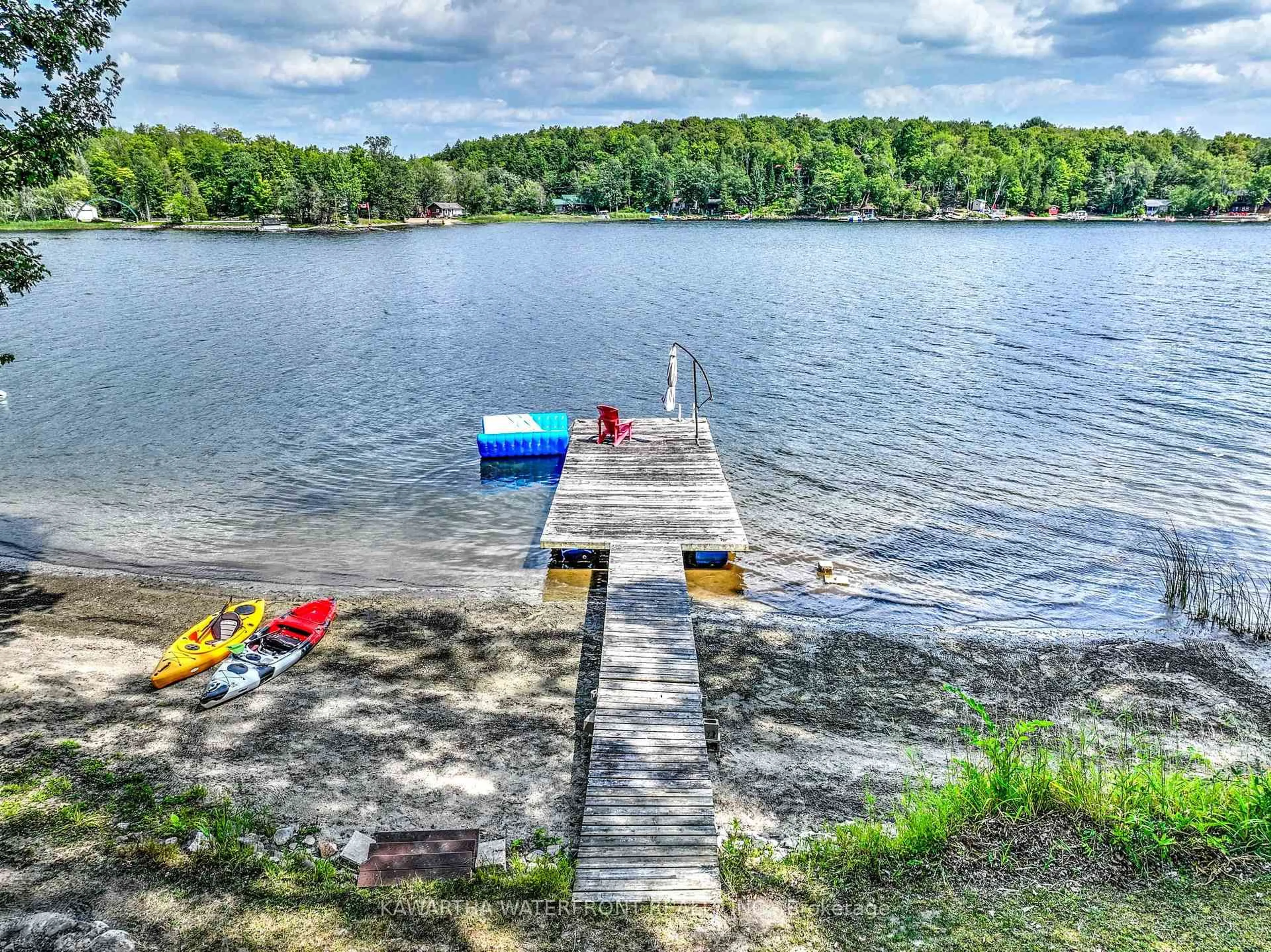 Patio, water/lake/river/ocean view for 89 Shadow Lake 2 Rd, Kawartha Lakes Ontario K0M 2L0