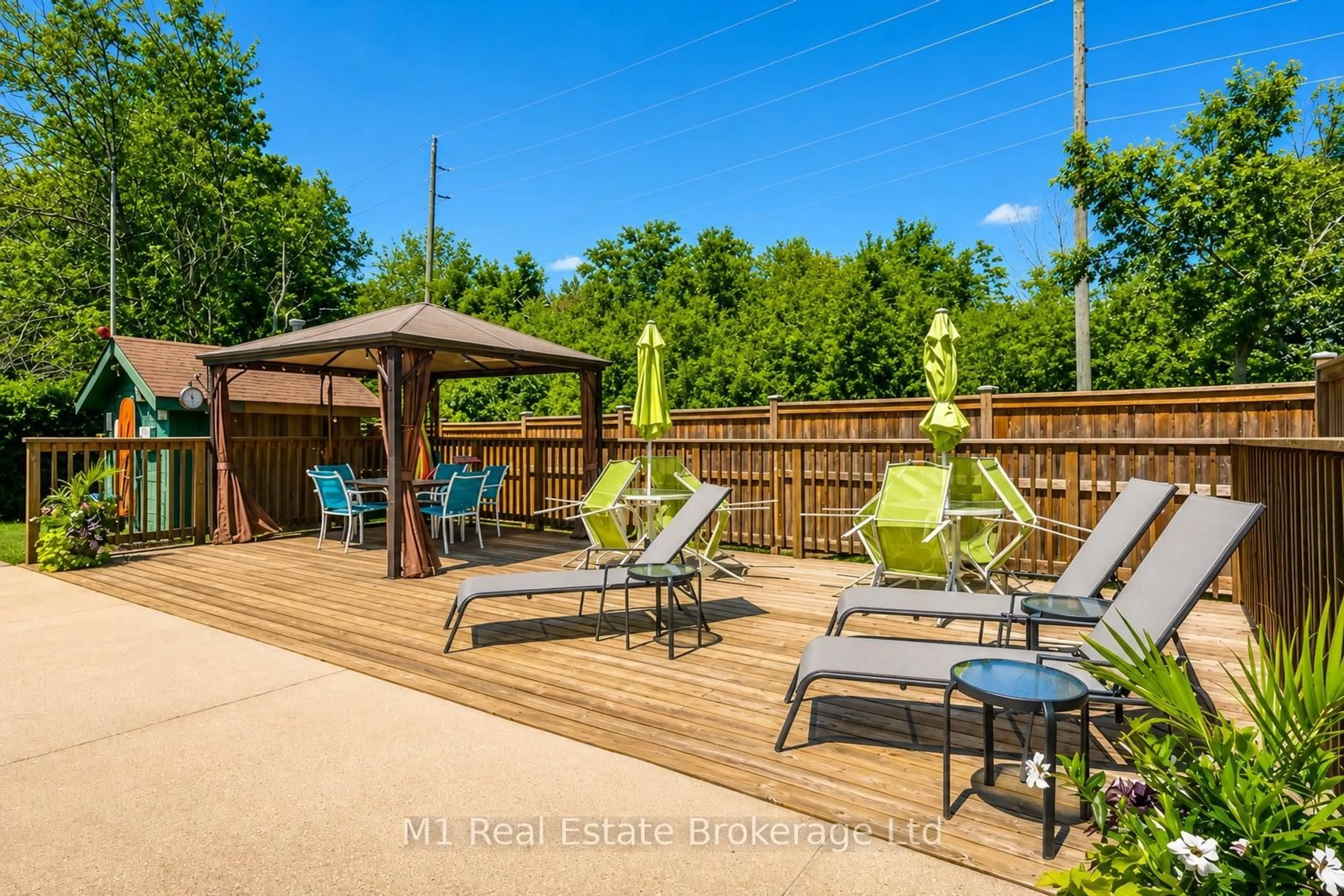 Patio, water/lake/river/ocean view for 200 River St #402, Centre Wellington Ontario N1M 3H8