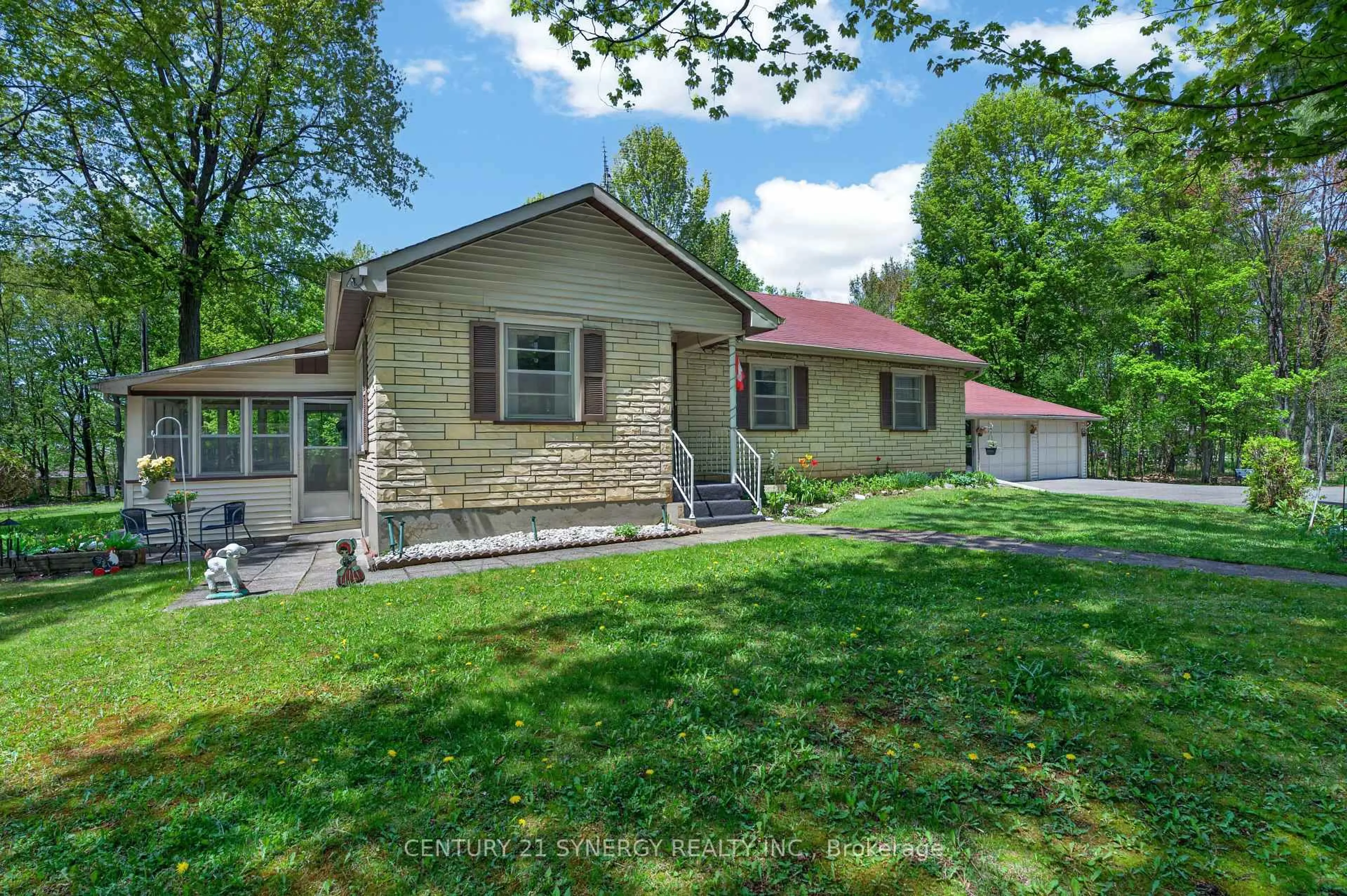 A pic from outside/outdoor area/front of a property/back of a property/a pic from drone, unknown for 3068 9TH Line, Carleton Place Ontario K7C 3C2