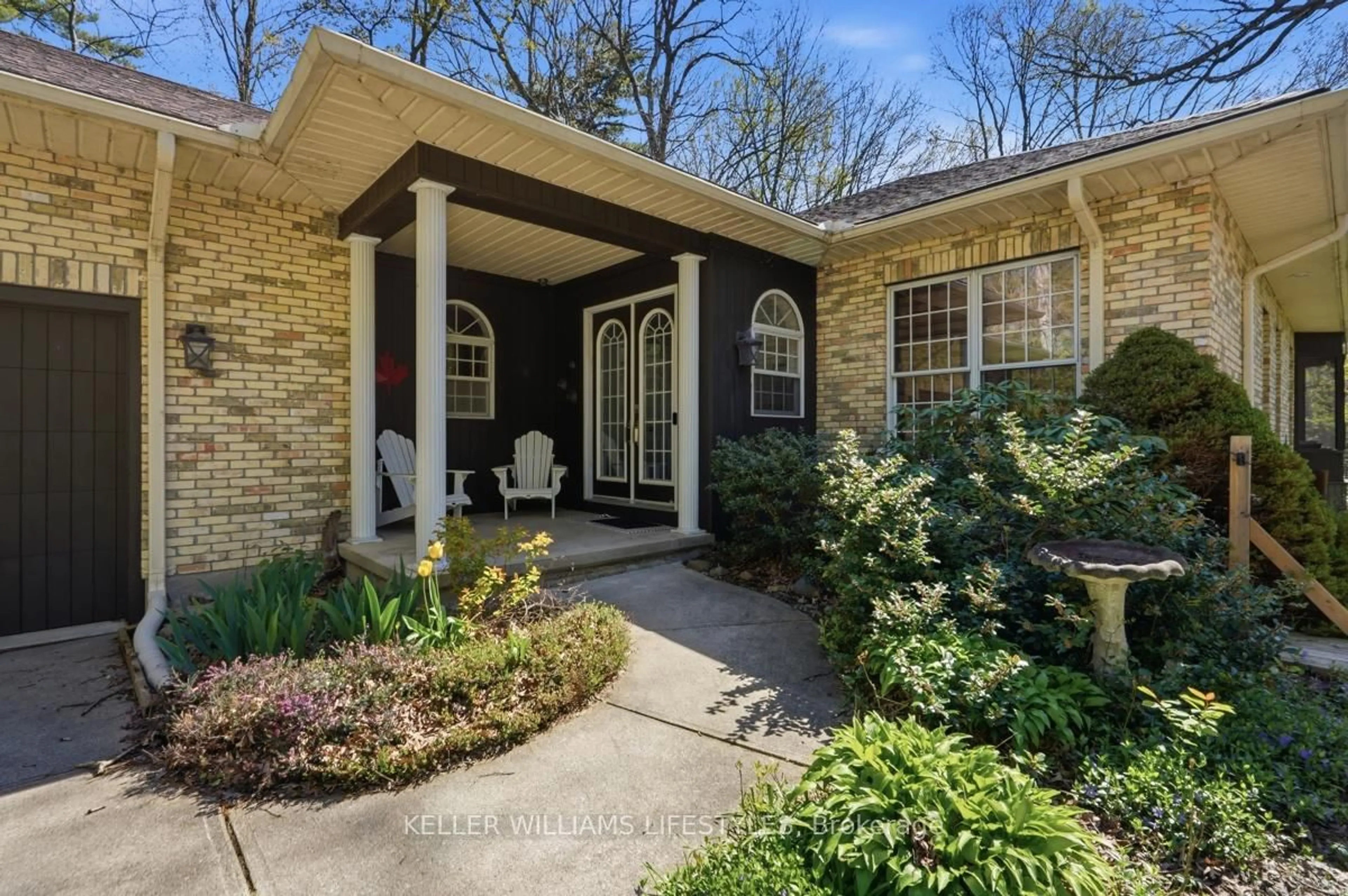 Home with brick exterior material, street for 10240 Woodpark Crt, Lambton Shores Ontario N0M 1T0