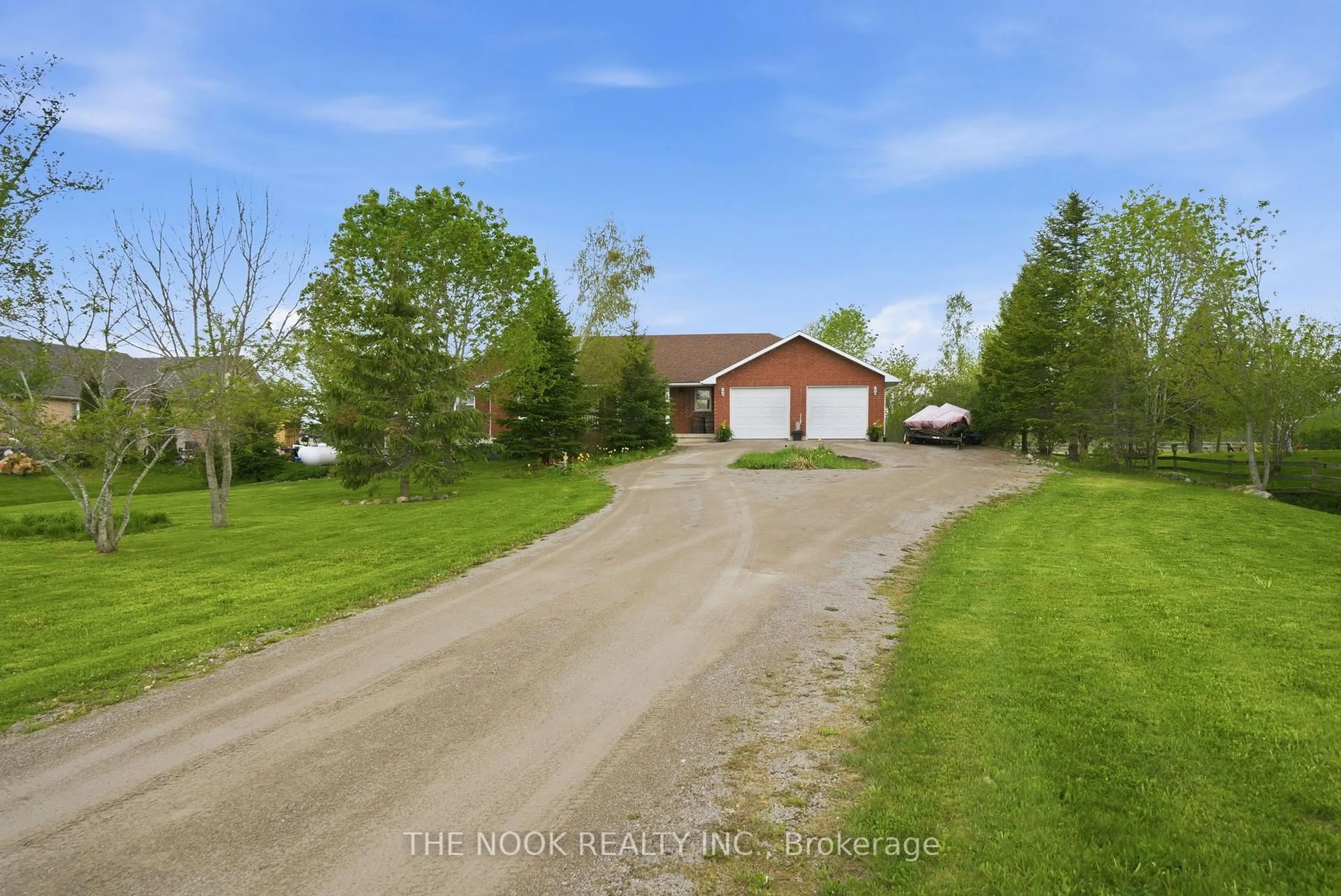 A pic from outside/outdoor area/front of a property/back of a property/a pic from drone, unknown for 4 McGillivray Lane, Kawartha Lakes Ontario L0K 1B0