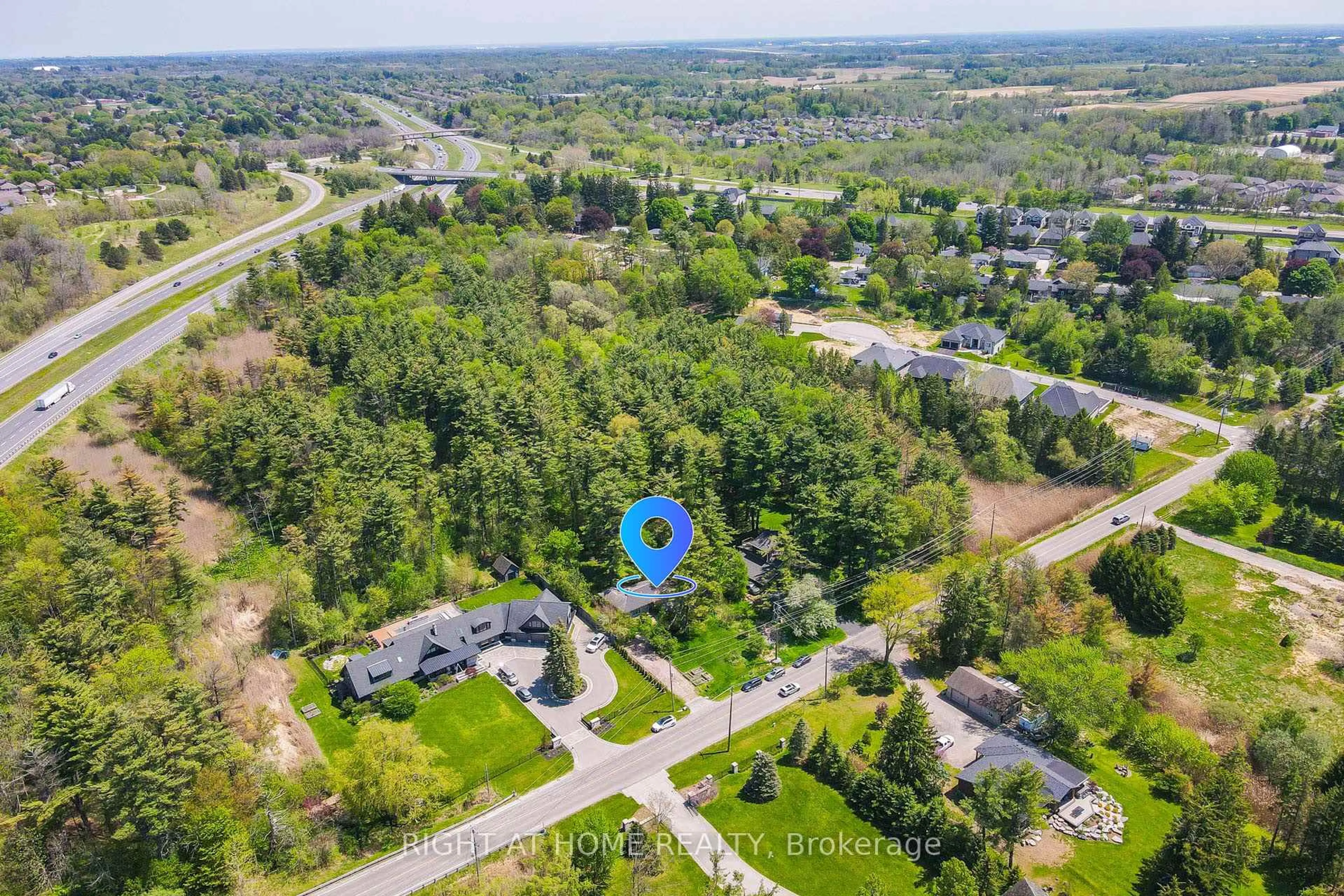 A pic from outside/outdoor area/front of a property/back of a property/a pic from drone, water/lake/river/ocean view for 255 Shaver Rd, Hamilton Ontario L0R 1R0