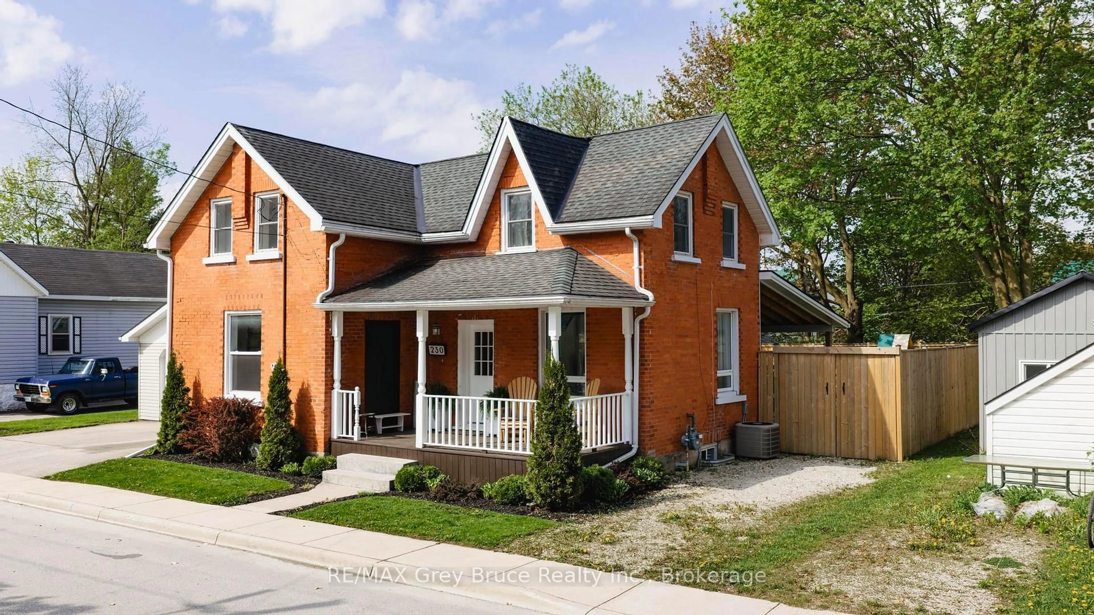 Home with brick exterior material, street for 230 2nd Ave, Arran-Elderslie Ontario N0G 1L0