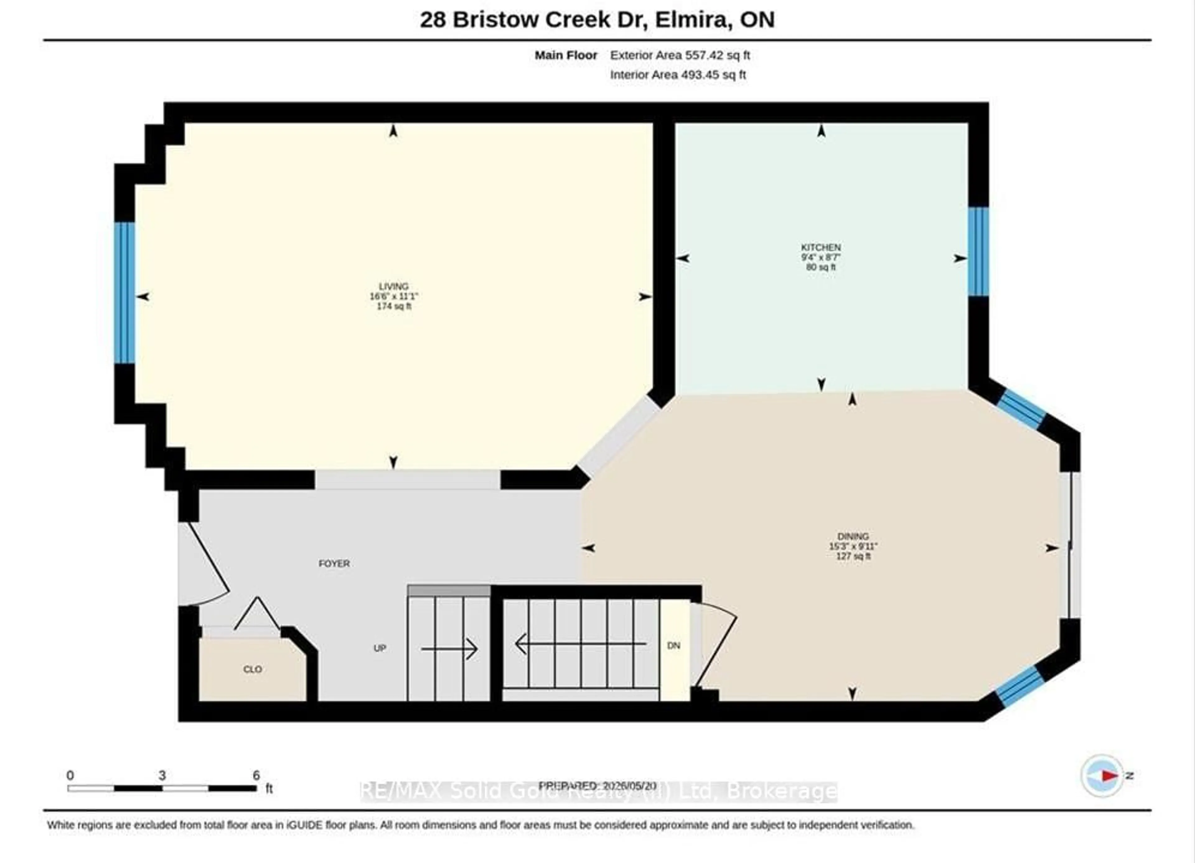 Floor plan for 28 Bristow Creek Elmira Dr, Woolwich Ontario N3B 3K6