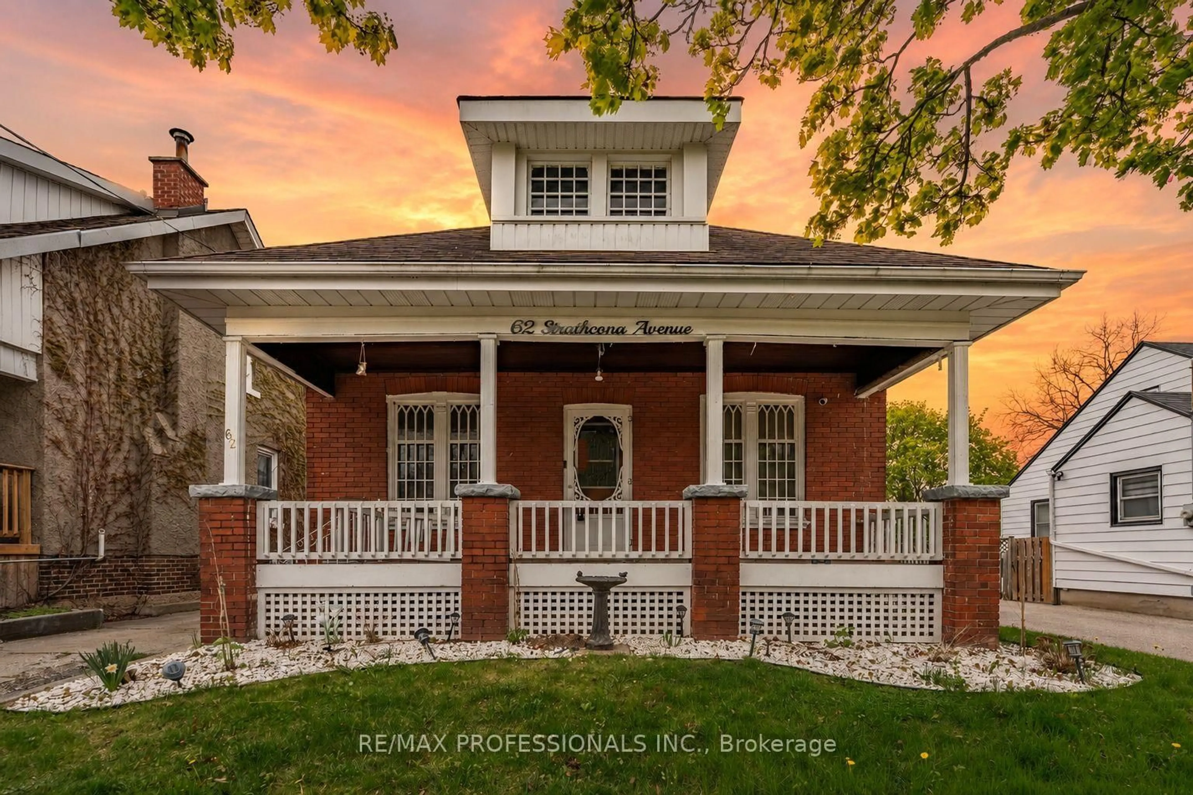 Home with brick exterior material, street for 62 Strathcona Ave, Brantford Ontario N3S 1T8