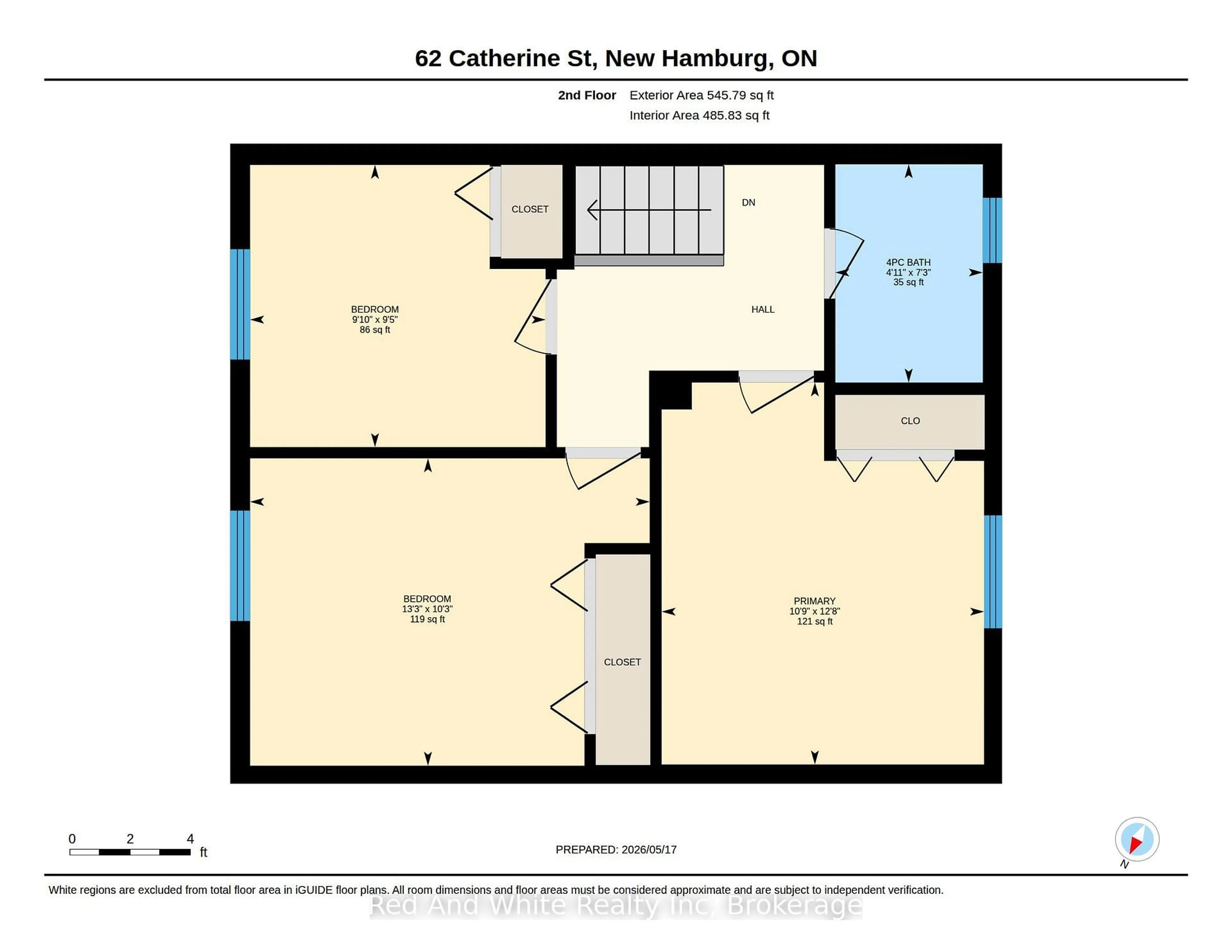 Floor plan for 62 Catherine St, Wilmot Ontario N3A 1Z8